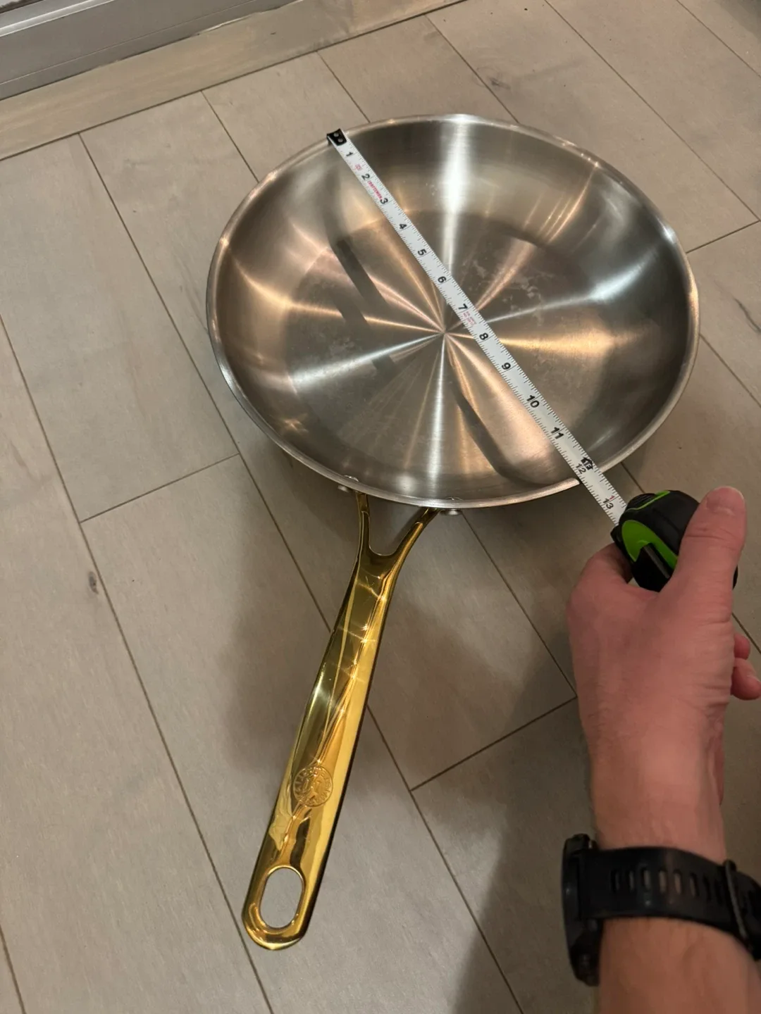 Stainless Steel Frying Pan - 12 Inch thumbnail