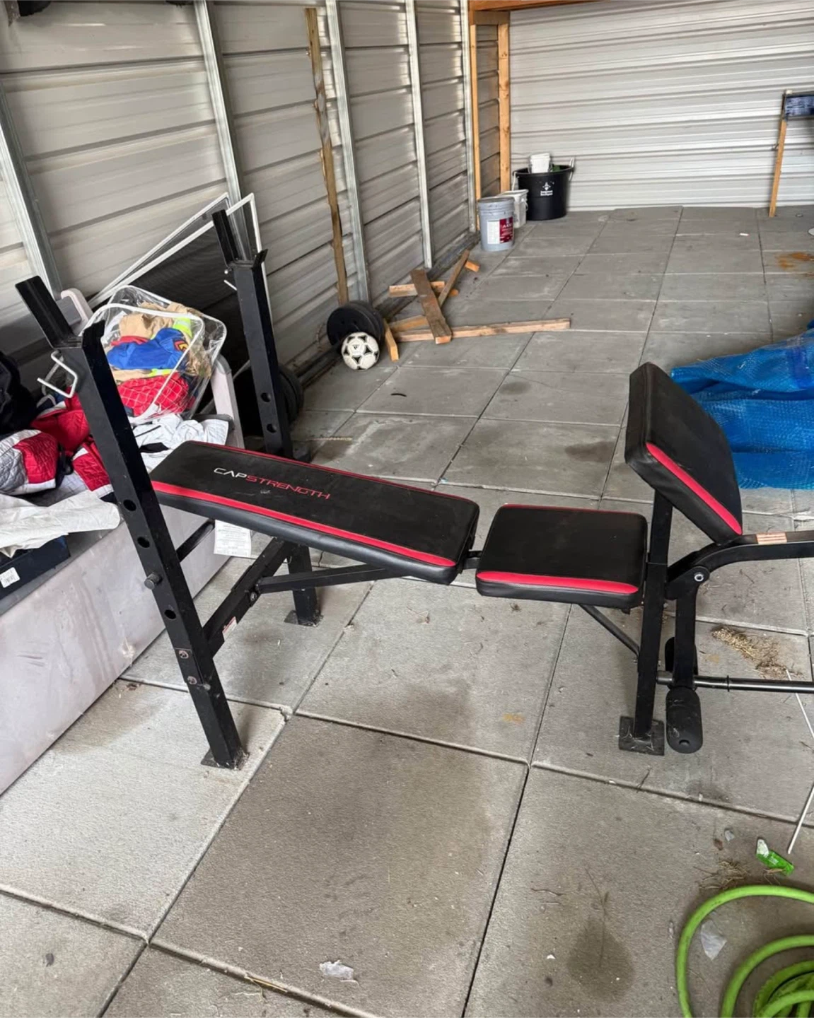 Punching bag and bench press bundle - photo 2