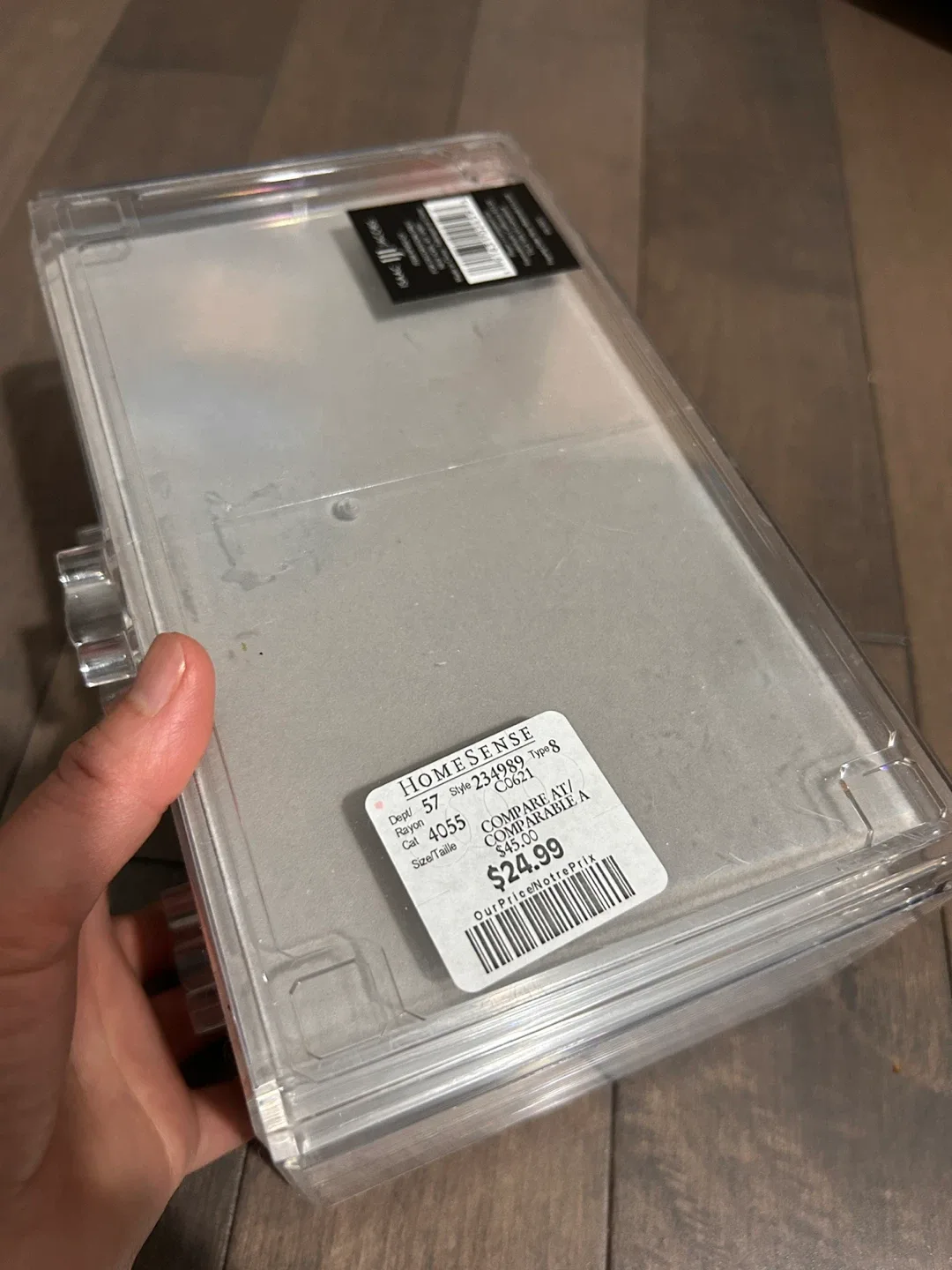 Homesense Acrylic 4-Drawer Makeup Organizer image indicator(4)