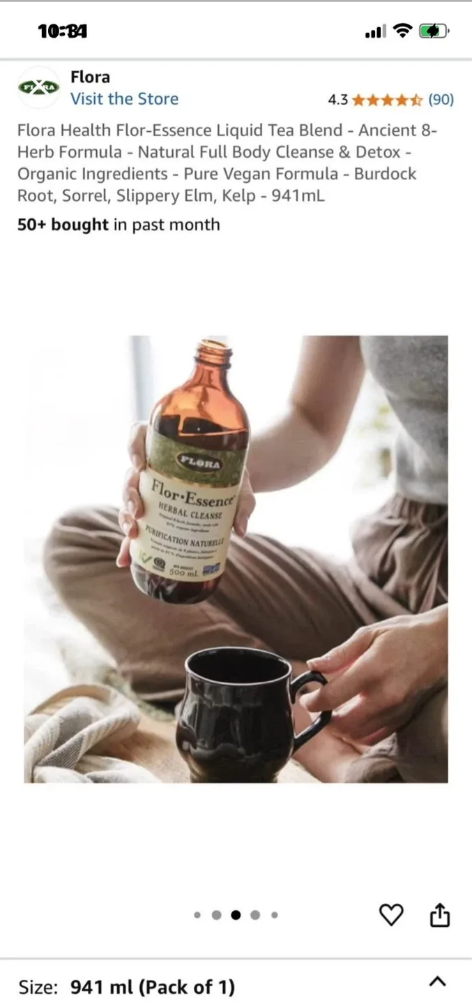 Flora Flor-Essence Herbal Cleanse - 941 mL image indicator(7)