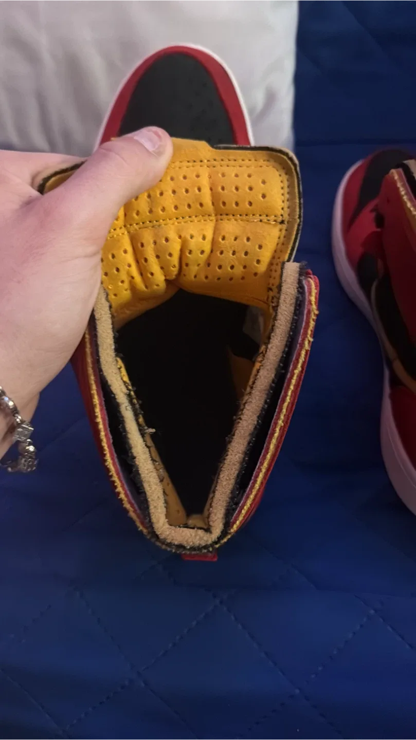 Air Jordan 1 Zoom Air CMFT Red/Black/Yellow image indicator(5)