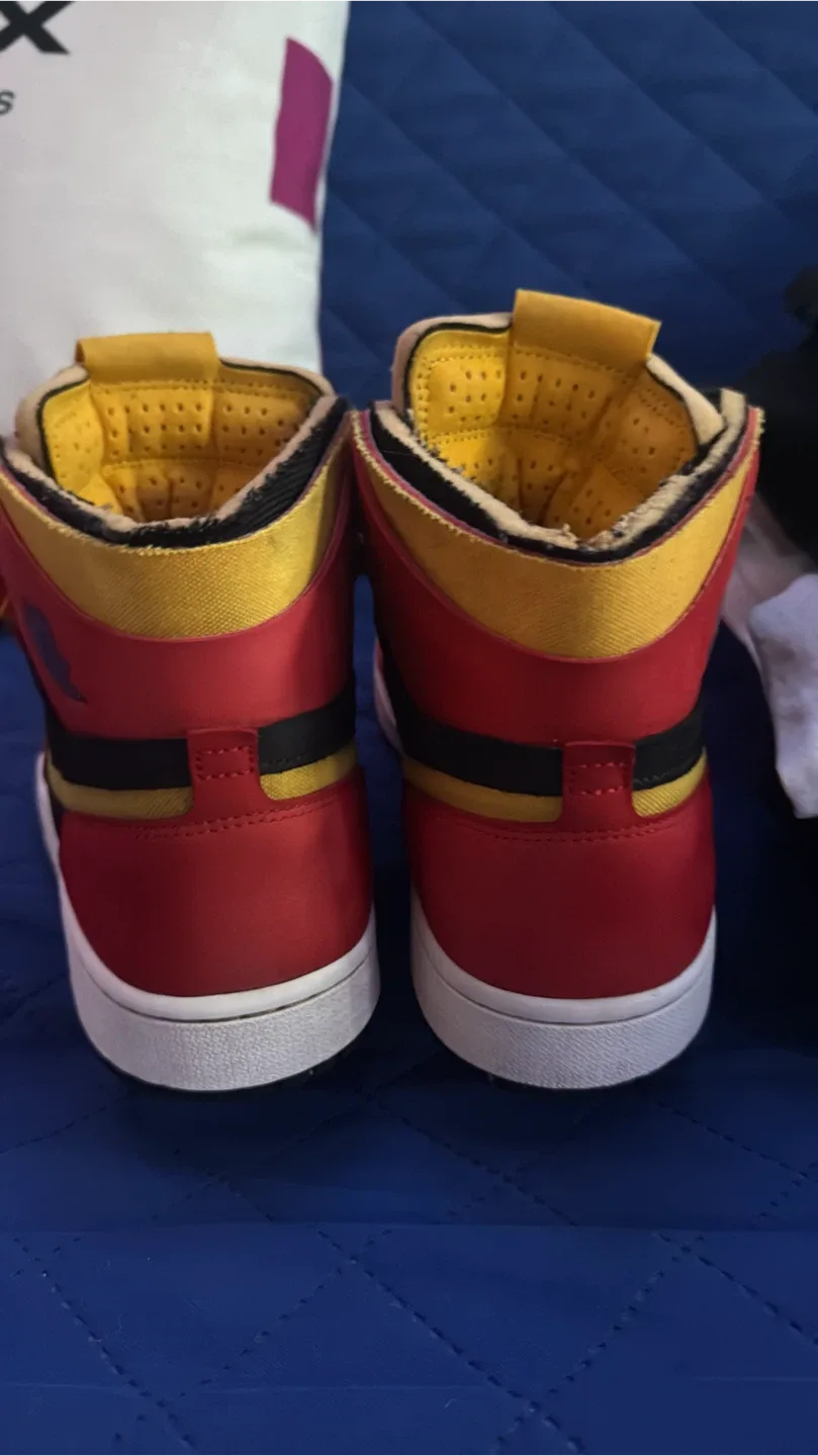 Air Jordan 1 Zoom Air CMFT Red/Black/Yellow image indicator(4)