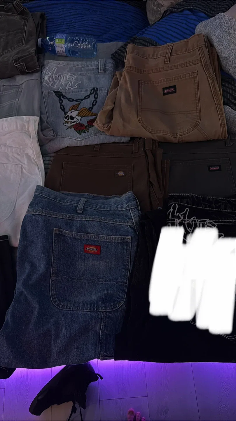 Assorted Work Pants: Carhartt, Dickies, Dakota image indicator(3)