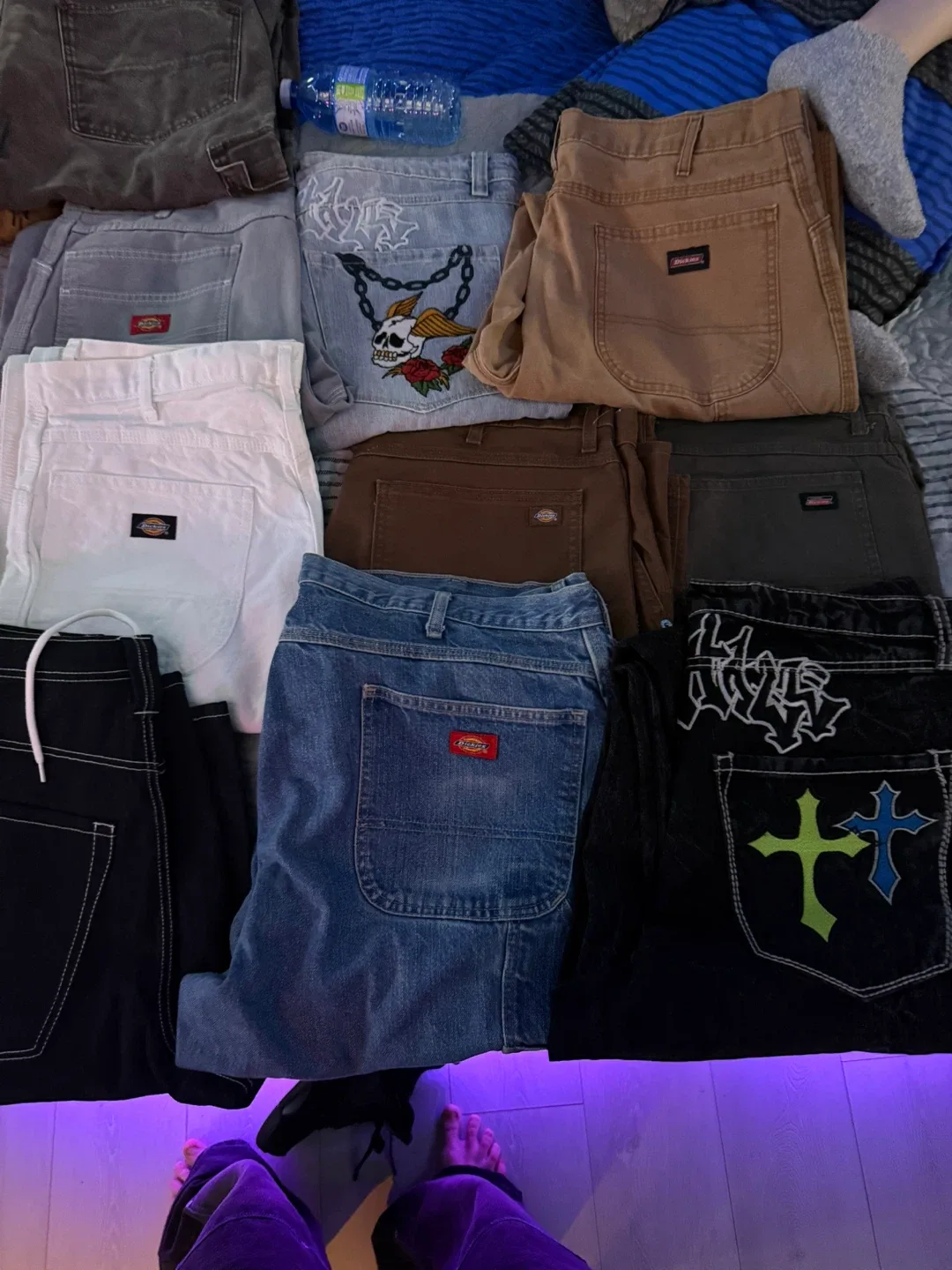 Assorted Work Pants: Carhartt, Dickies, Dakota image indicator(5)