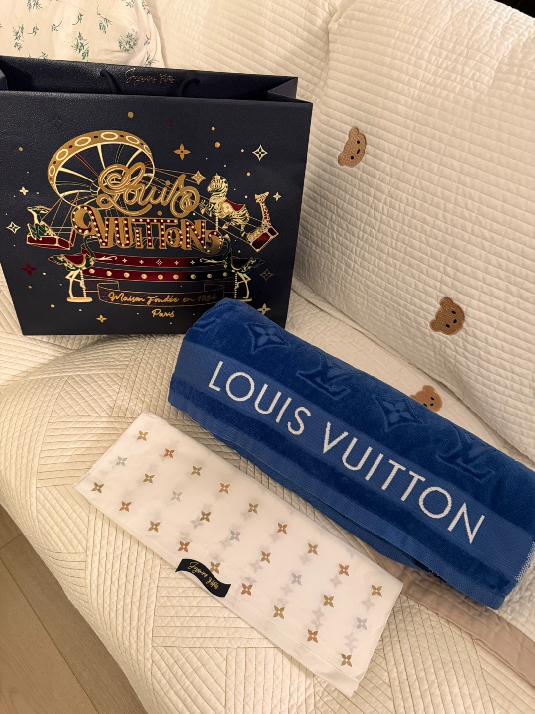 Brand new Louis Vuitton Beach Towel