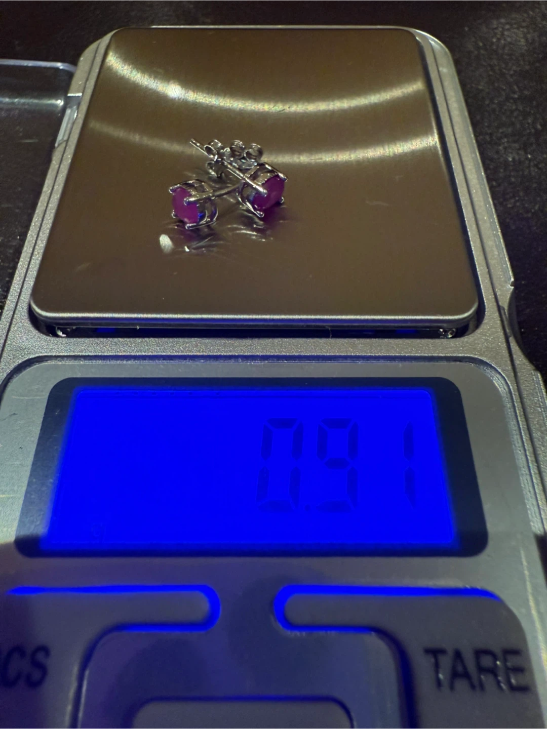 Ruby S925 Silver Earrings - photo 3