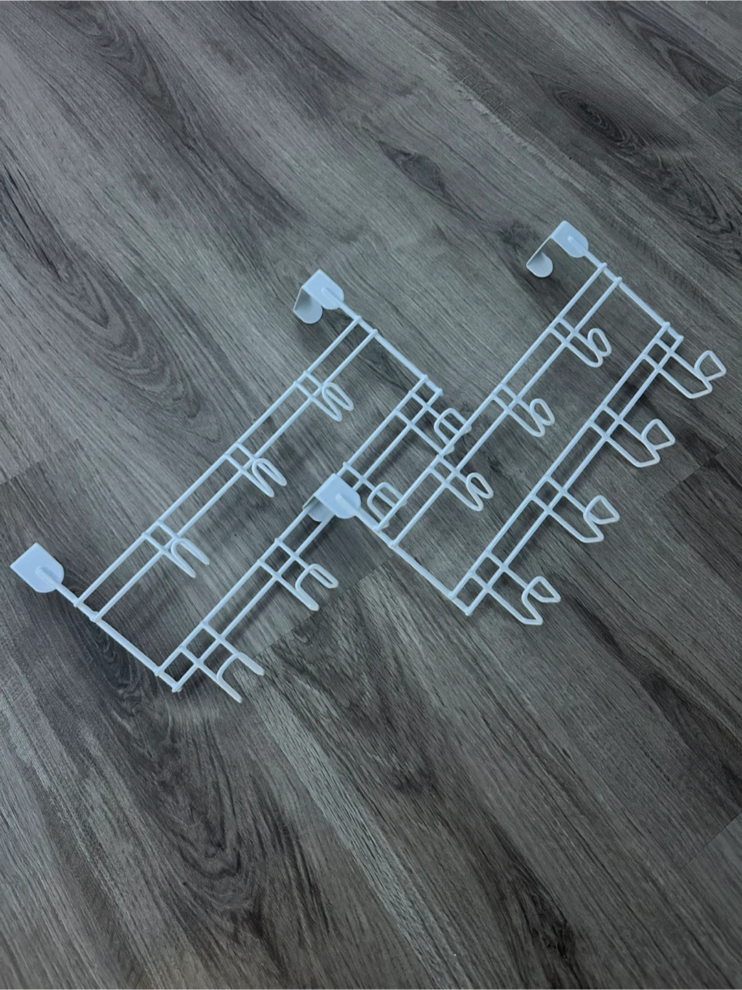 Over the Door Hook Rack - White - photo 2