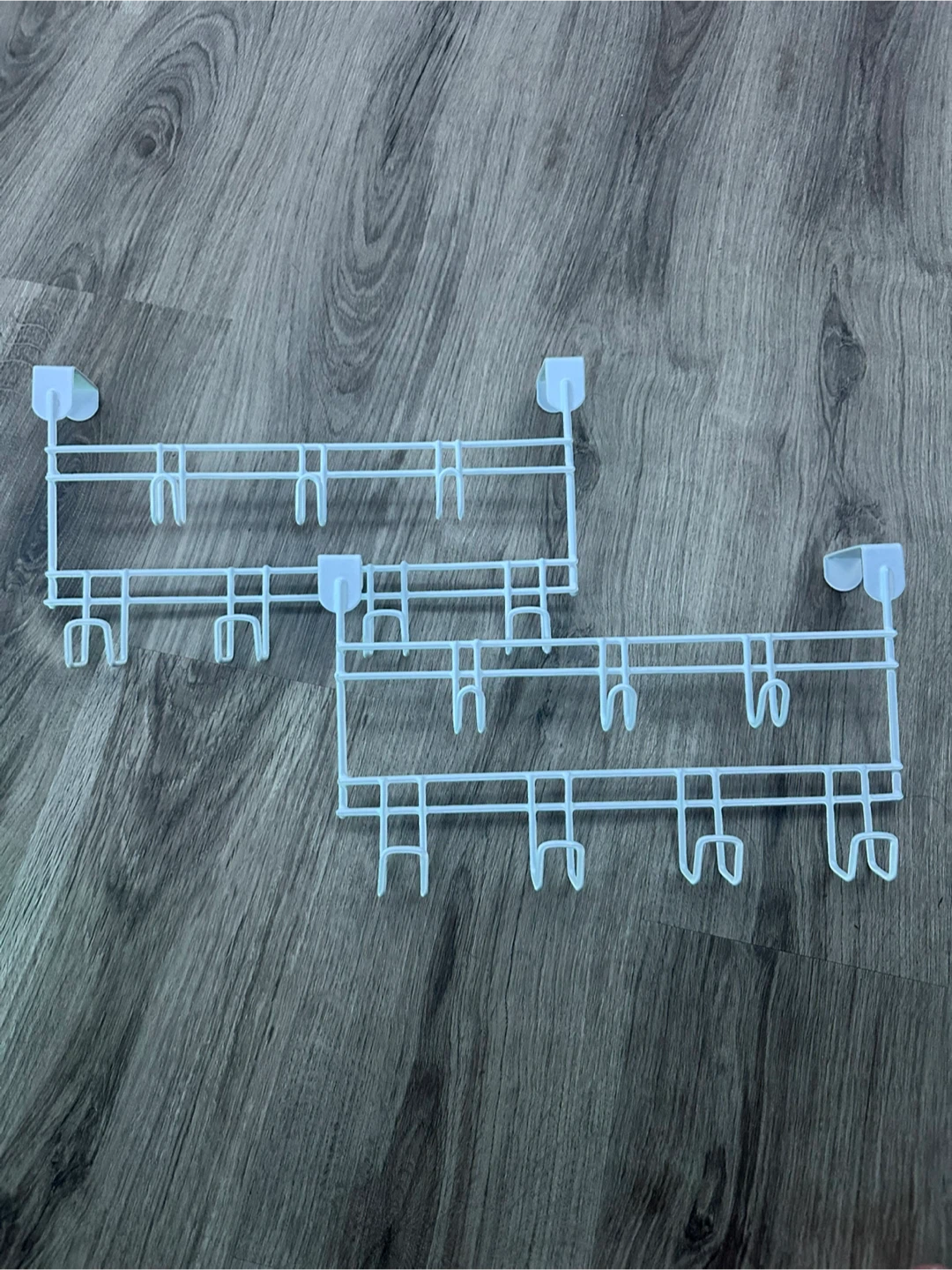 Over the Door Hook Rack - White