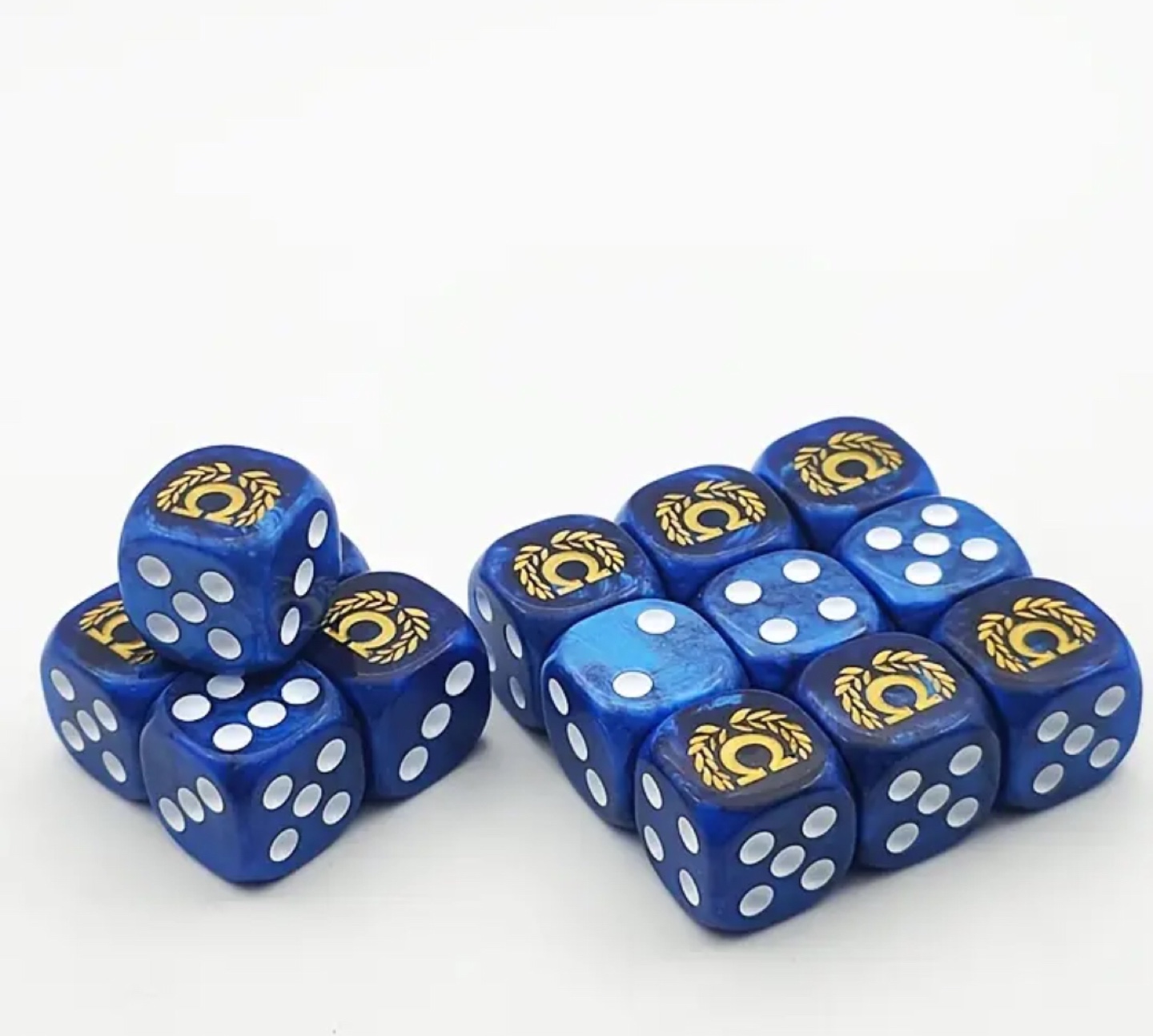 Warhammer 40k- Ultra Marines 18 dice set. - photo 2