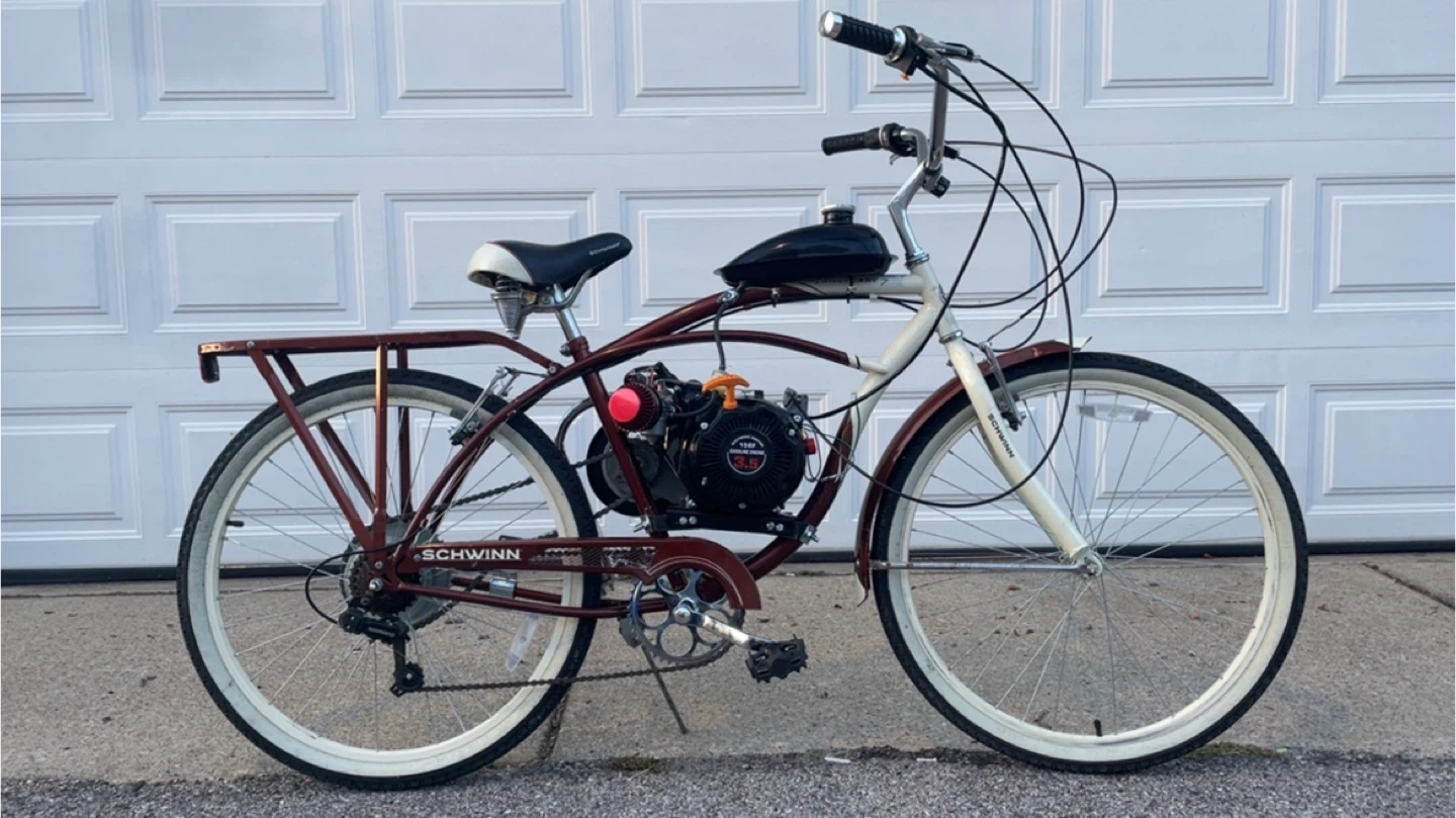 100cc Motorized Bicycle - Automatic