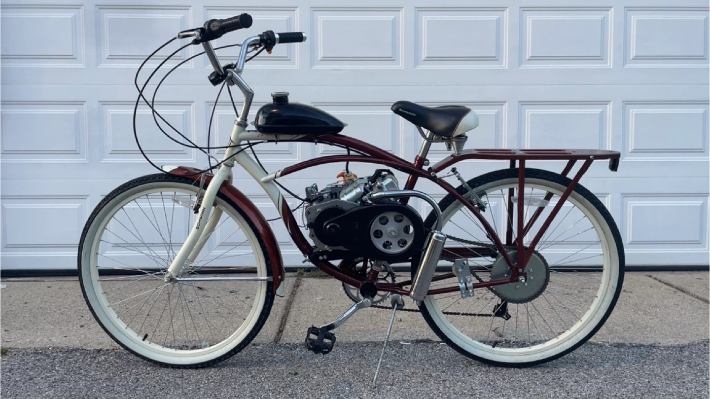 100cc Motorized Bicycle - Automatic - photo 2