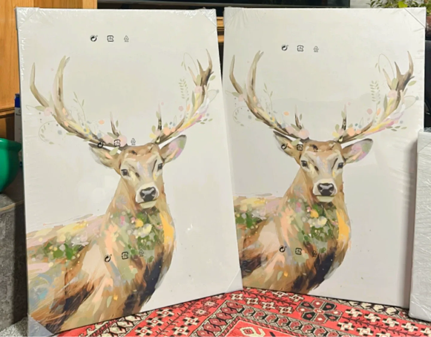IKEA PJÄTTERYD Deer Canvas Wall Art thumbnail