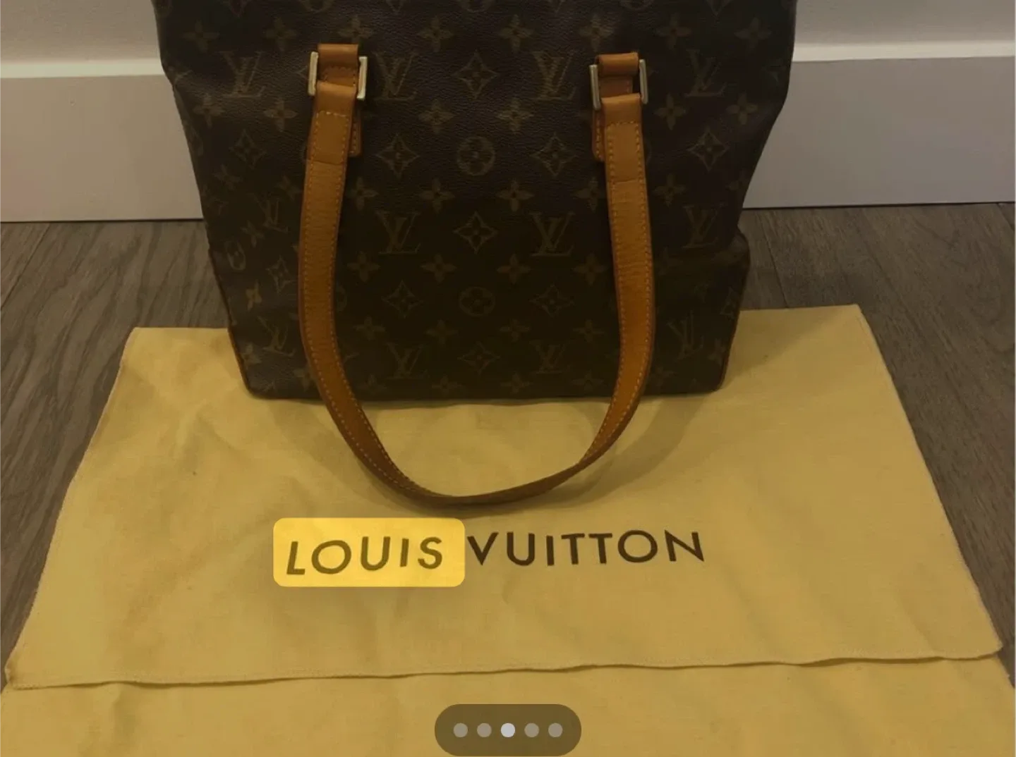 Louis Vuitton Monogram Cabas Piano Tote Bag