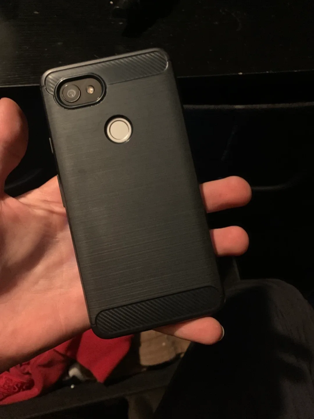 Google Pixel 2 XL broken screen and locked image indicator(7)