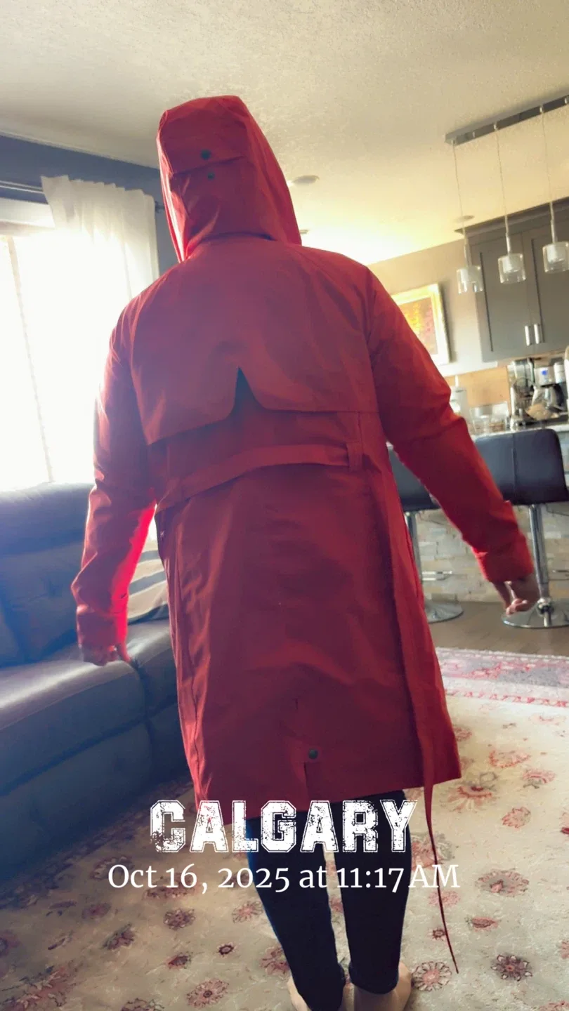 Columbia Red Rain Jacket image indicator(4)