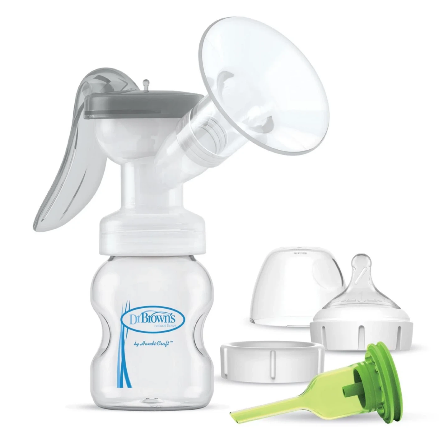 Dr. Brown's Manual Breast Pump with SoftShape Silicone Shield - photo 2