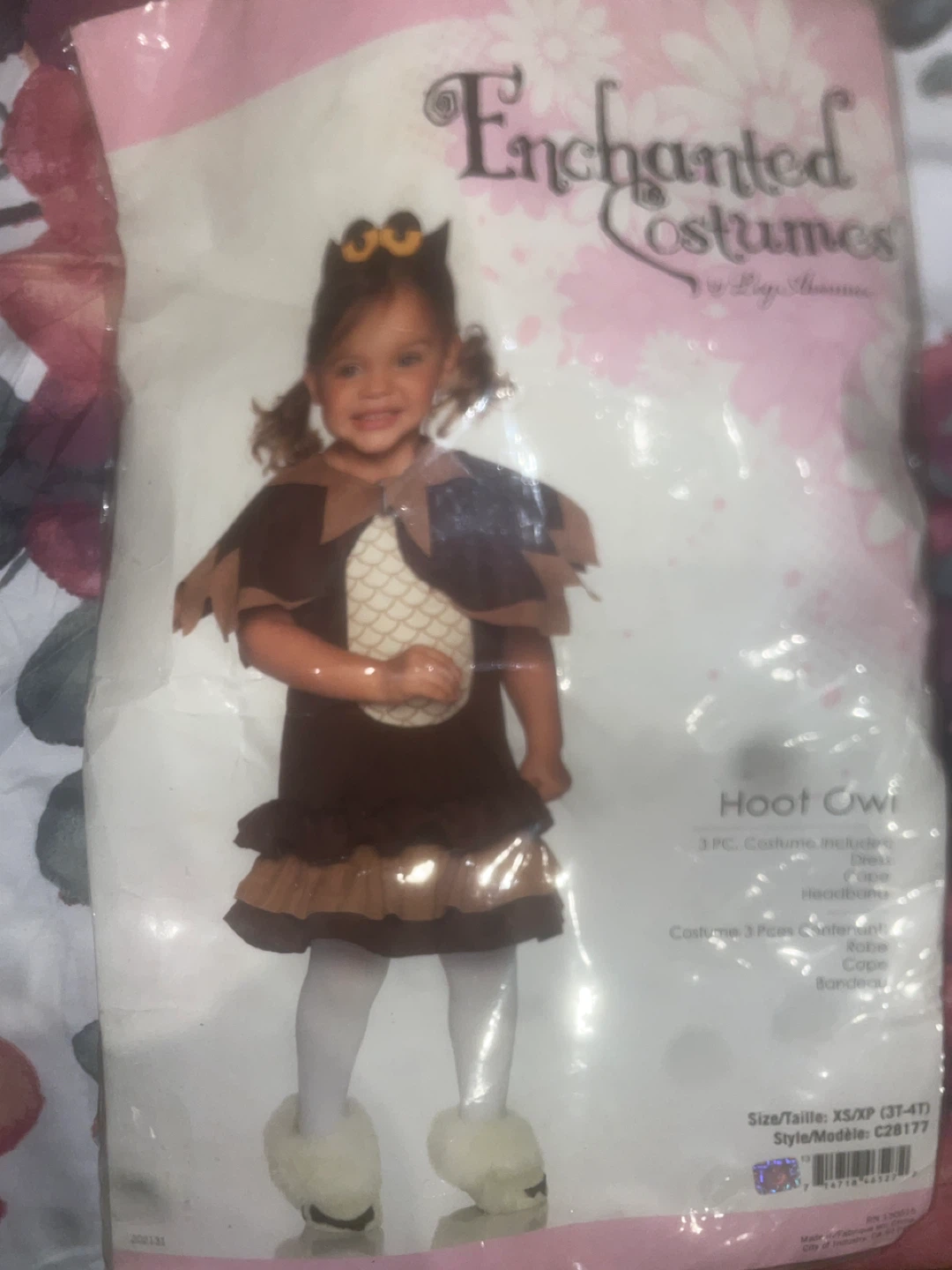 Enchanted Costumes Hoot Owl Costume - Size XS/XP (3T-4T)