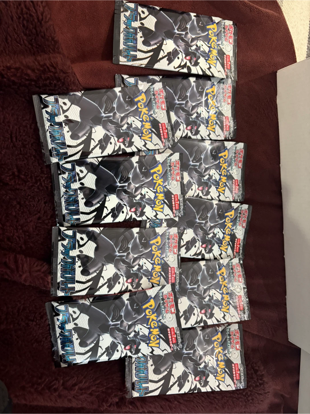 Japanese Pokemon Black and White TCG Booster Packs