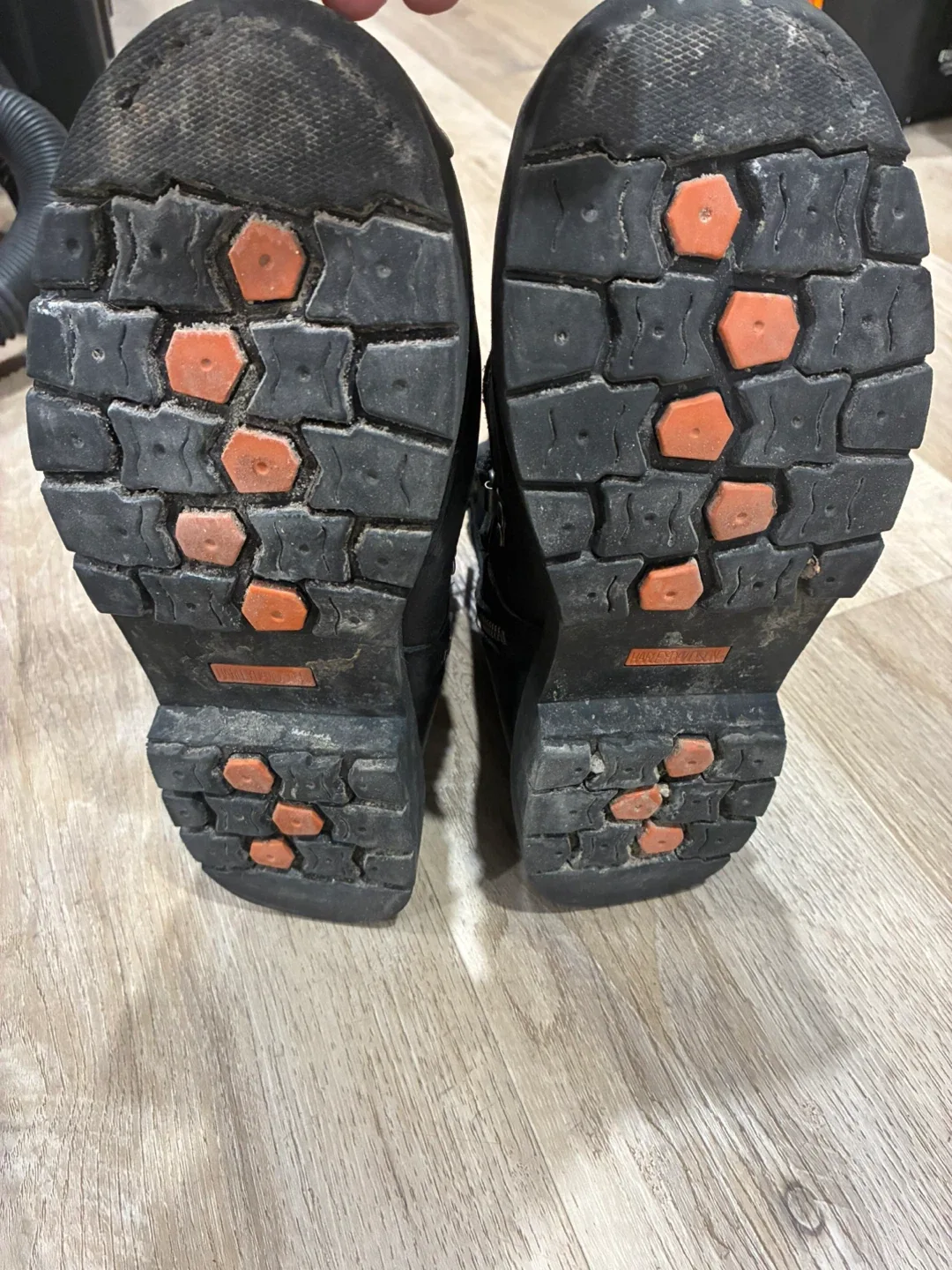 Harley Davidson Black Leather Motorcycle Boots image indicator(5)