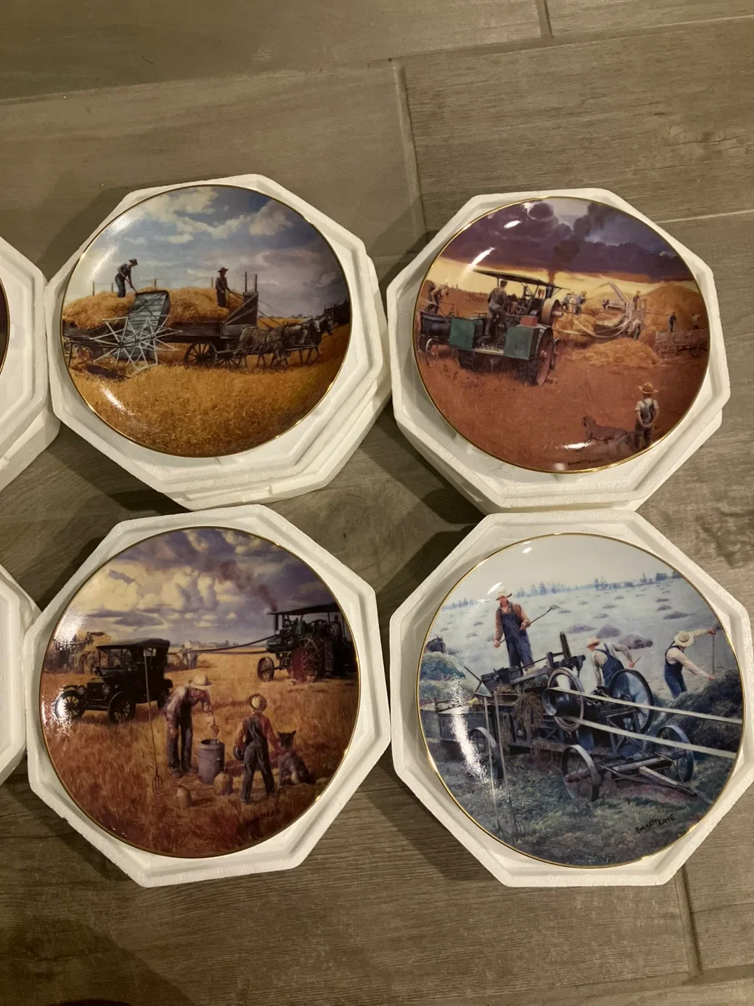 Emmett Kaye "Farming the Heartland" Collector Plates image indicator(3)