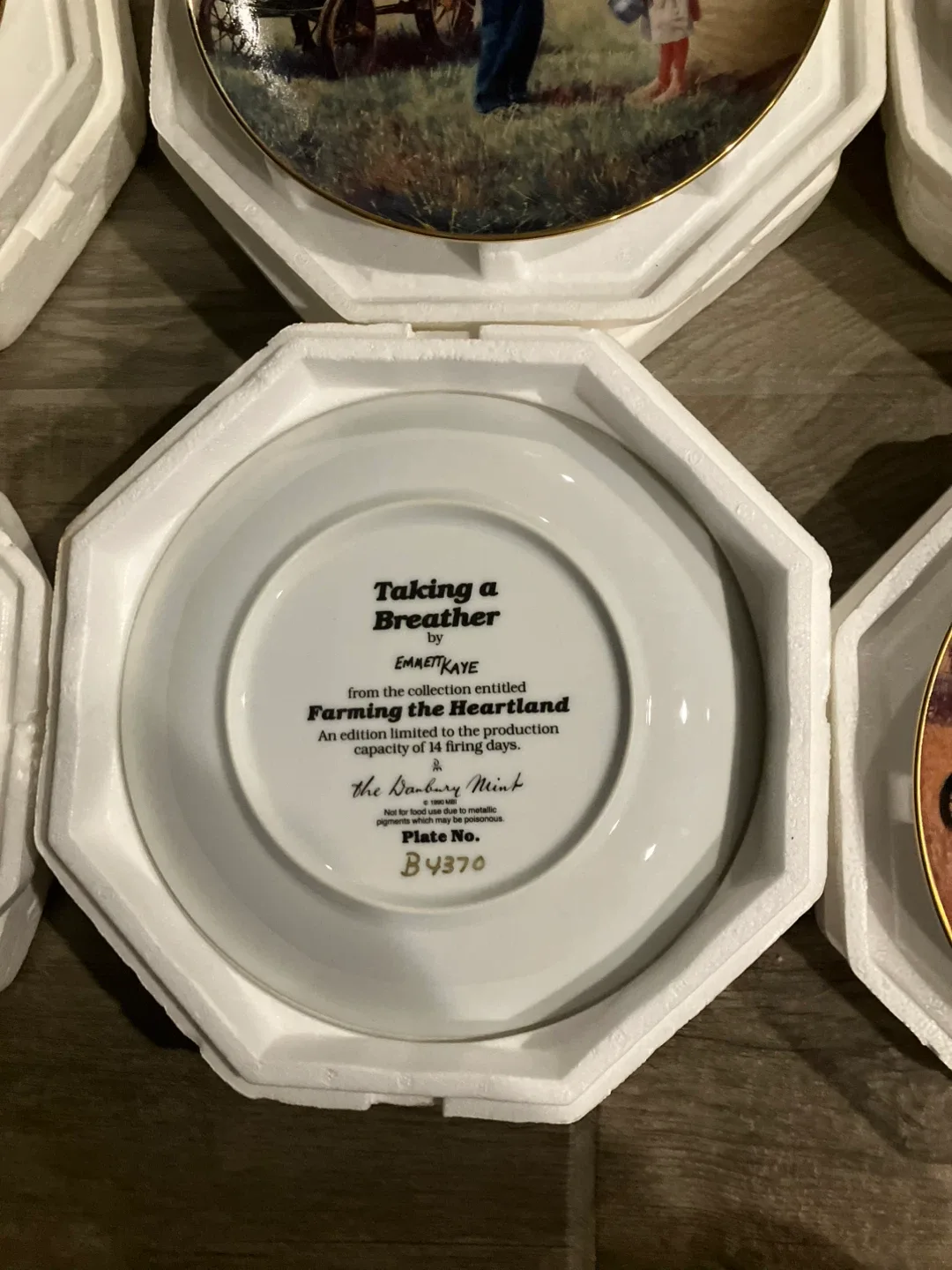 Emmett Kaye "Farming the Heartland" Collector Plates image indicator(2)