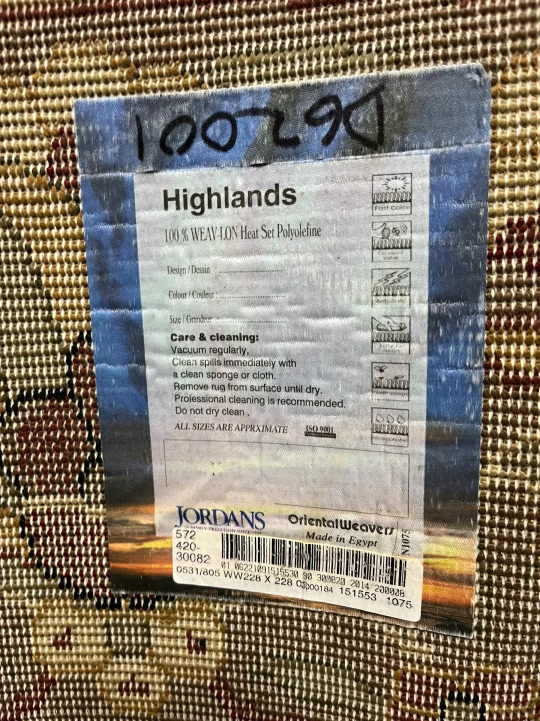 Highlands Round Area Rug wool image indicator(4)