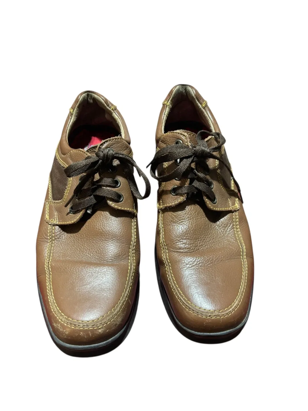 Ferrato Comfort Men's Brown Leather Shoes - Size 9