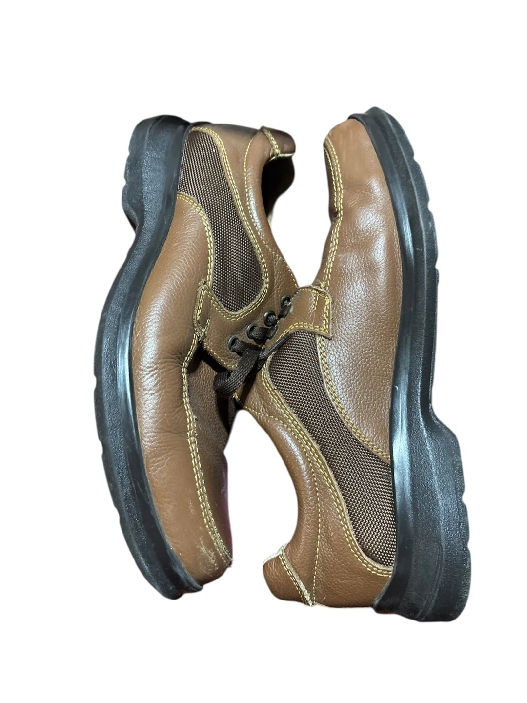 Ferrato Comfort Men's Brown Leather Shoes - Size 9 - photo 2