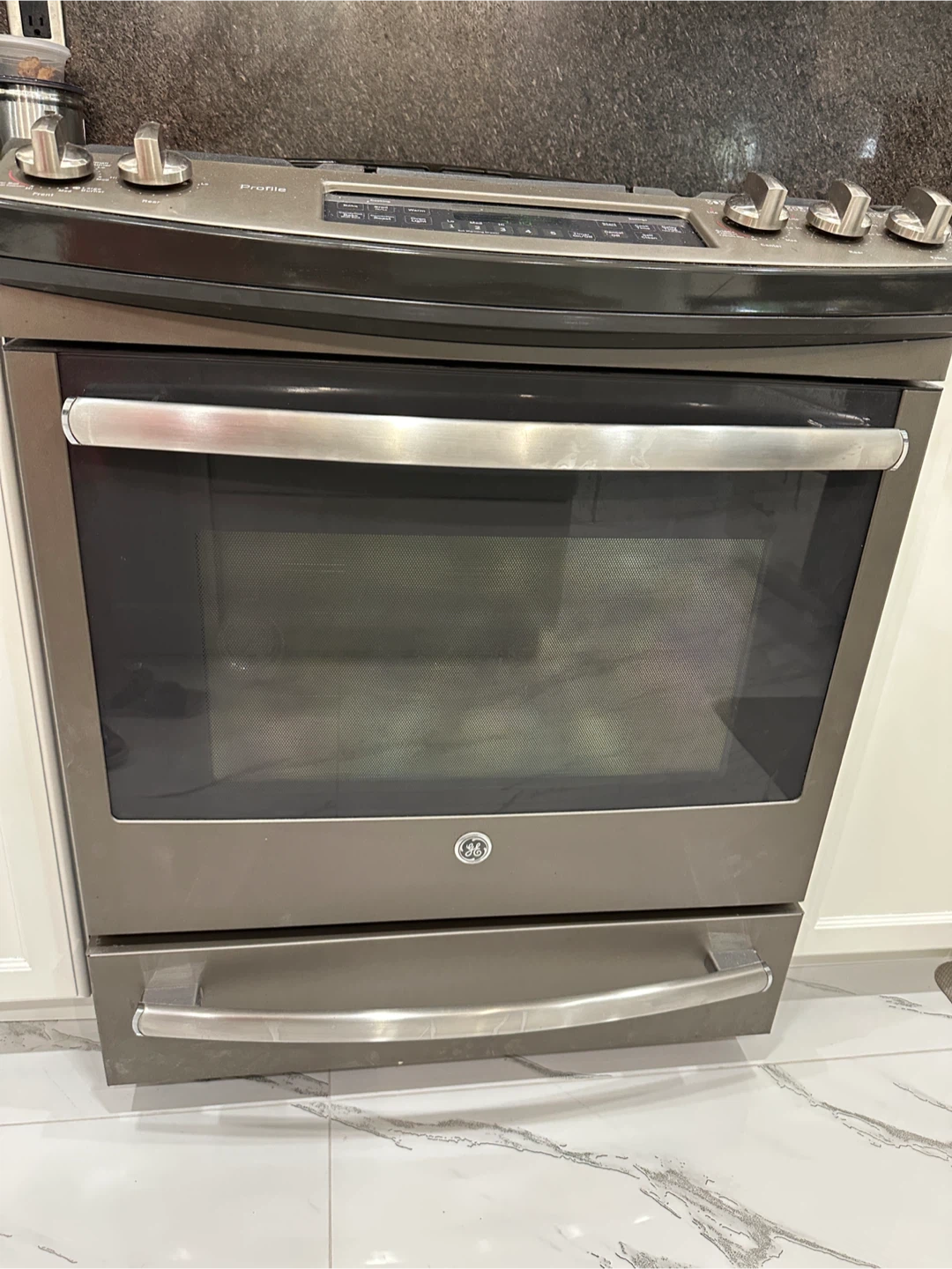 GE Profile Stainless Steel Gas Range - photo 3