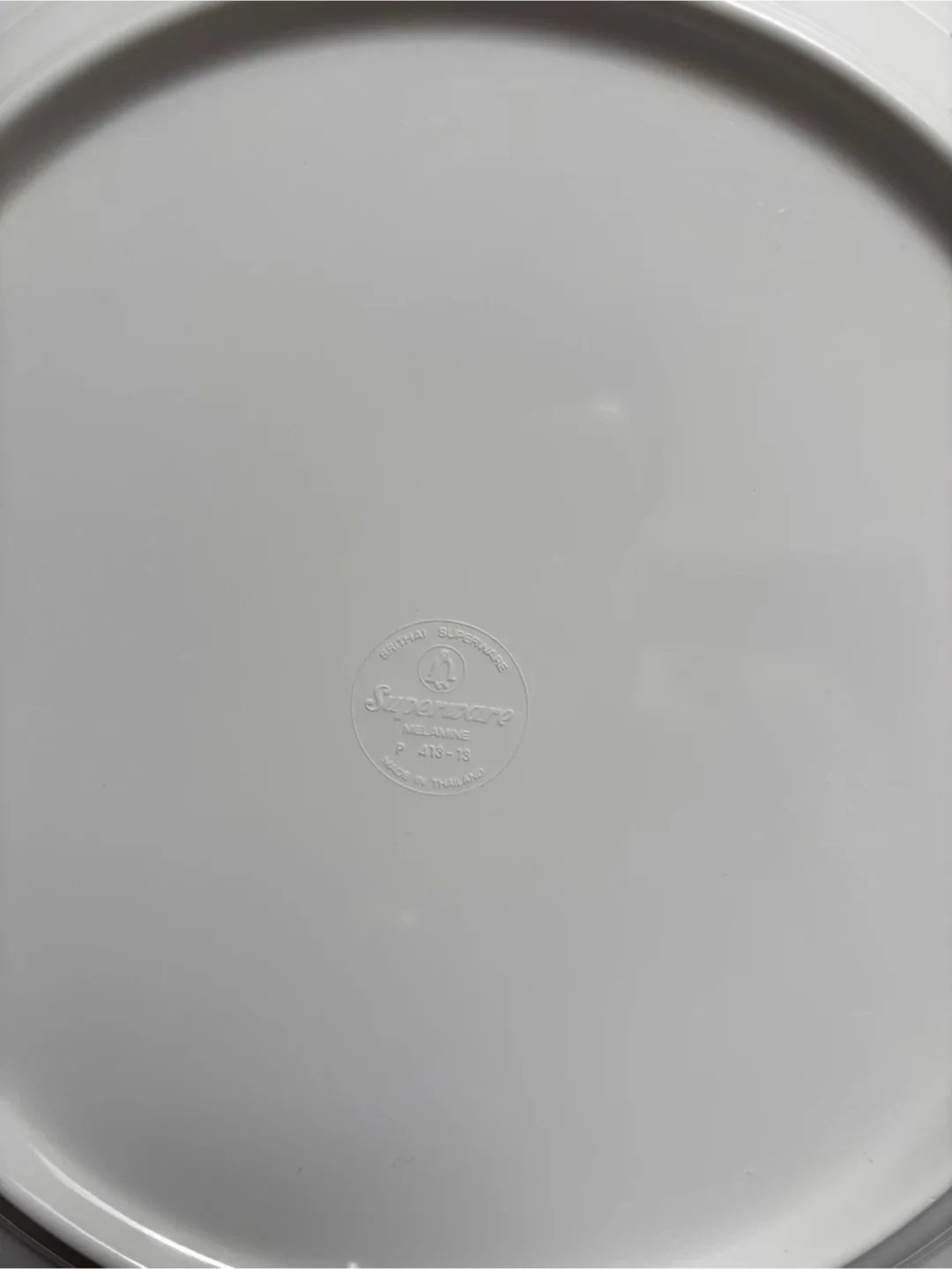 $15all~ Superware Melamine plastic Dinner Plates (set of 4) image indicator(4)