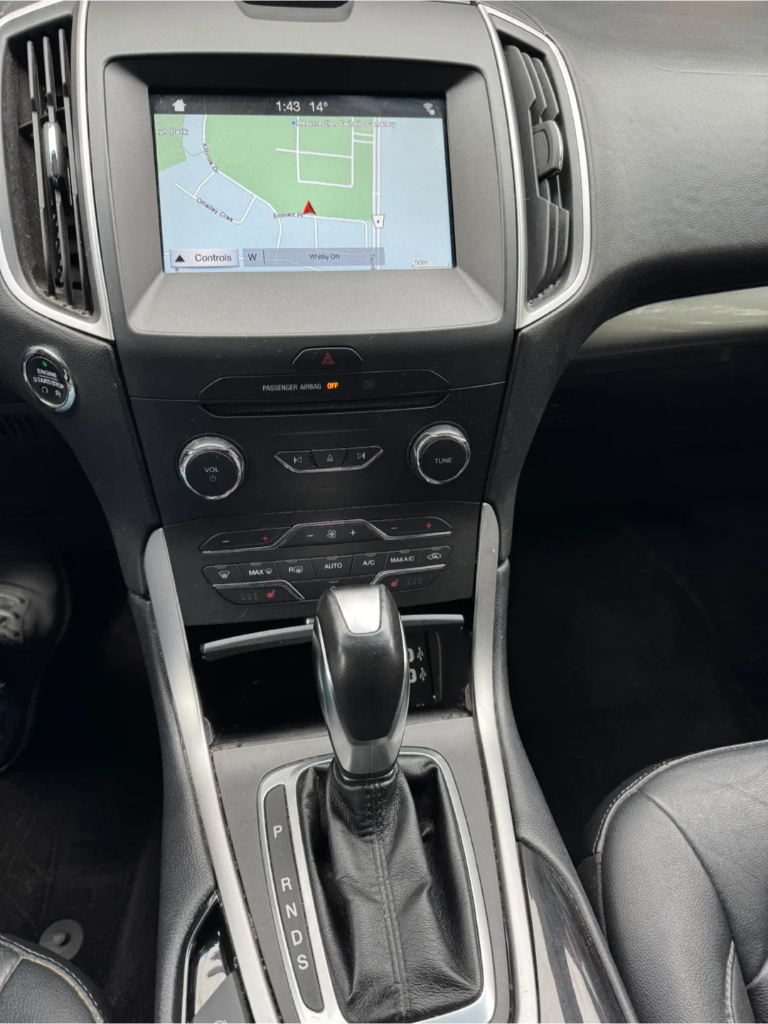 Red Ford Edge 2016 accident free one owner image indicator(7)