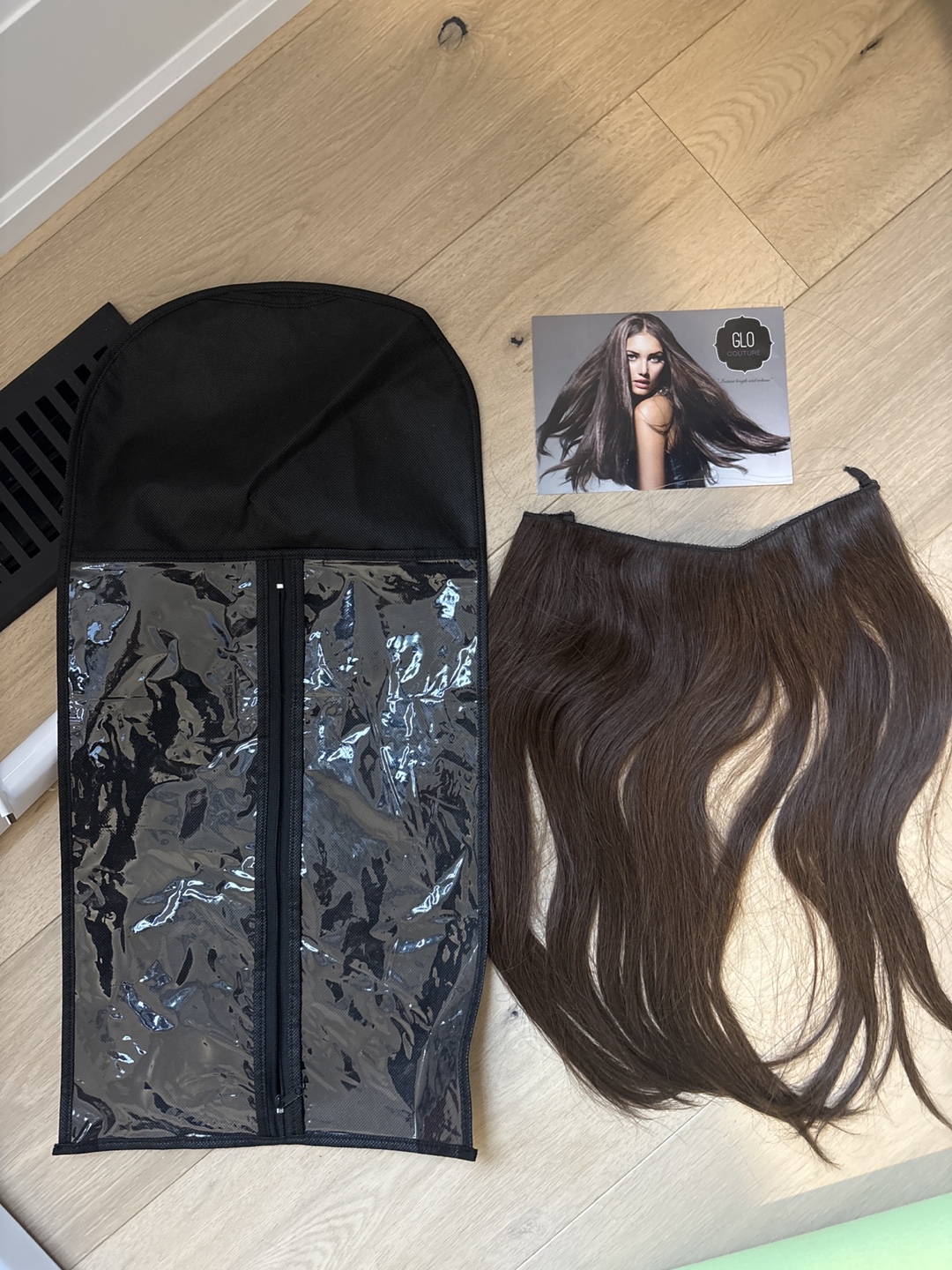 GLO Couture Halo Brown Hair Extensions