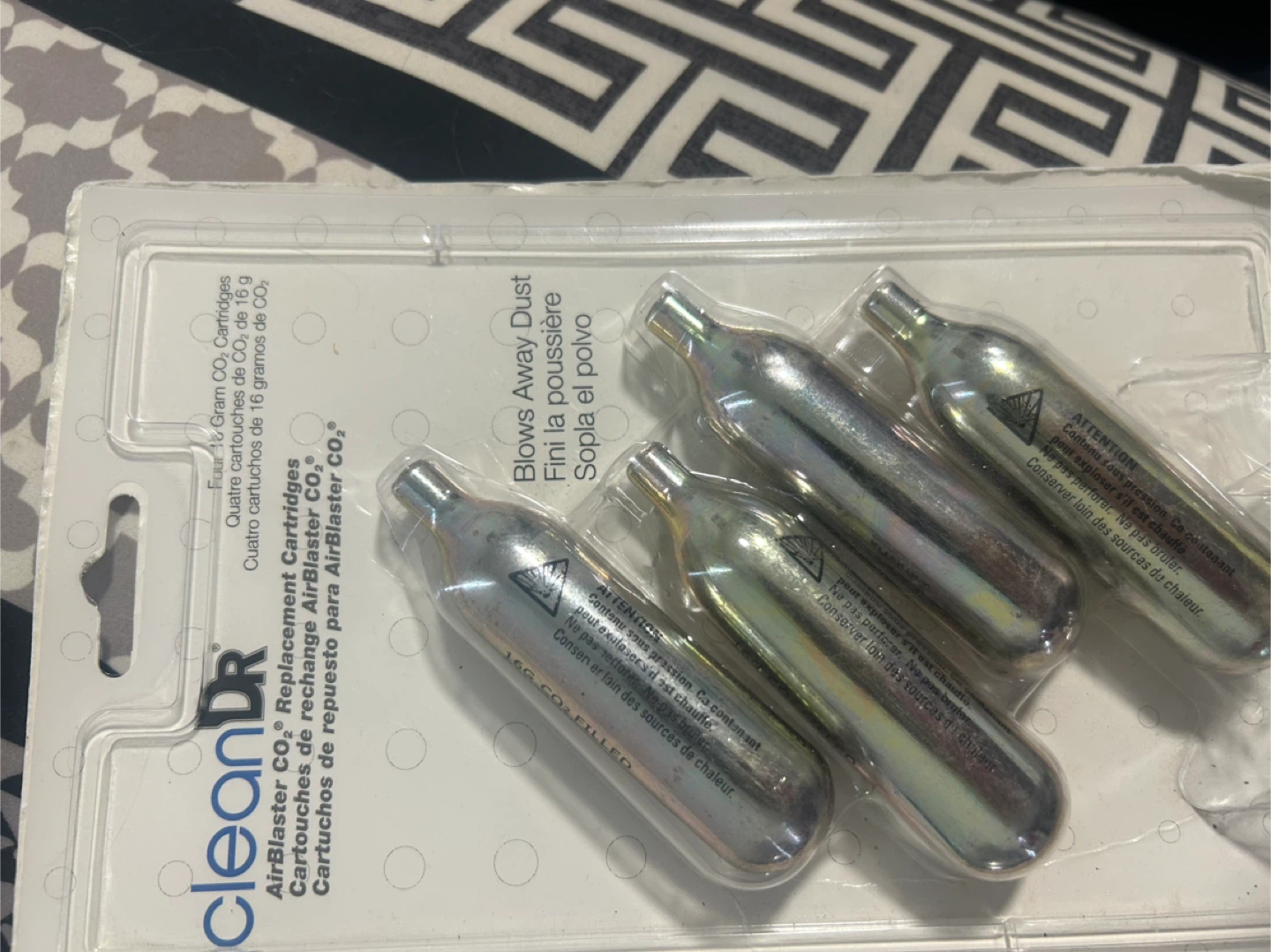 CleanDR AirBlaster CO₂ Cartridges