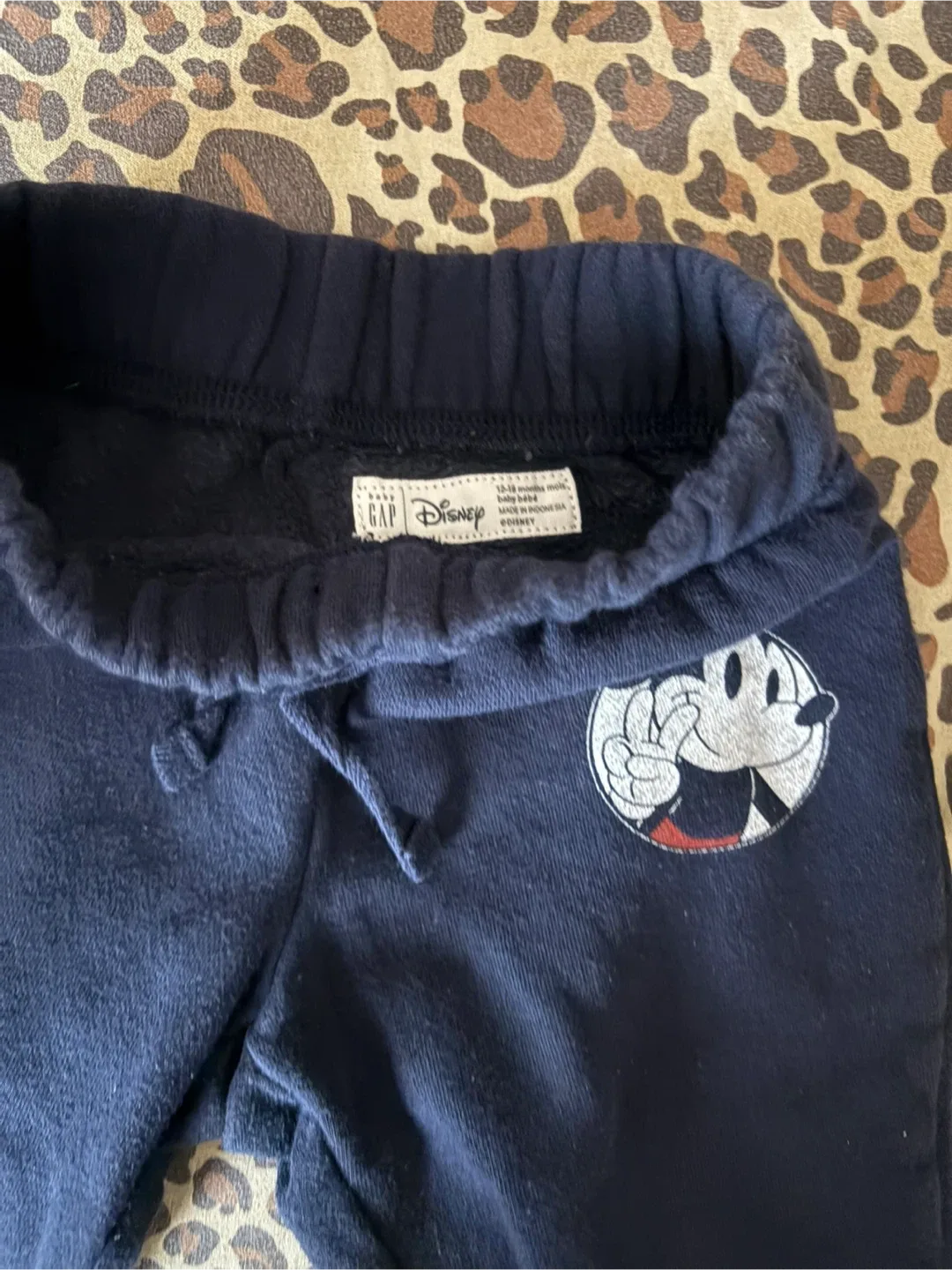 Gap Kids Mickey Mouse Hoodie & Sweatpants Set image indicator(6)