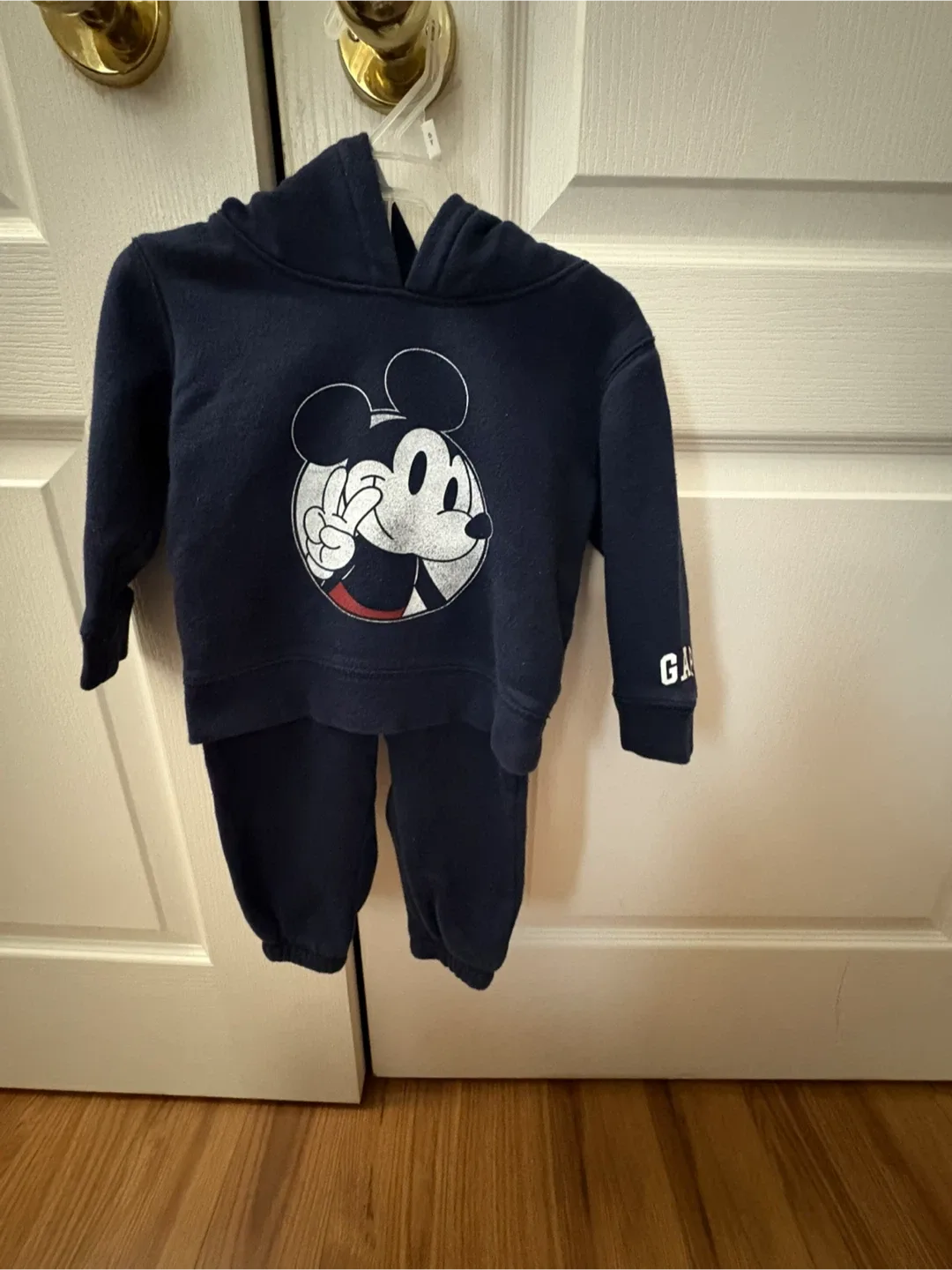 Gap Kids Mickey Mouse Hoodie & Sweatpants Set thumbnail