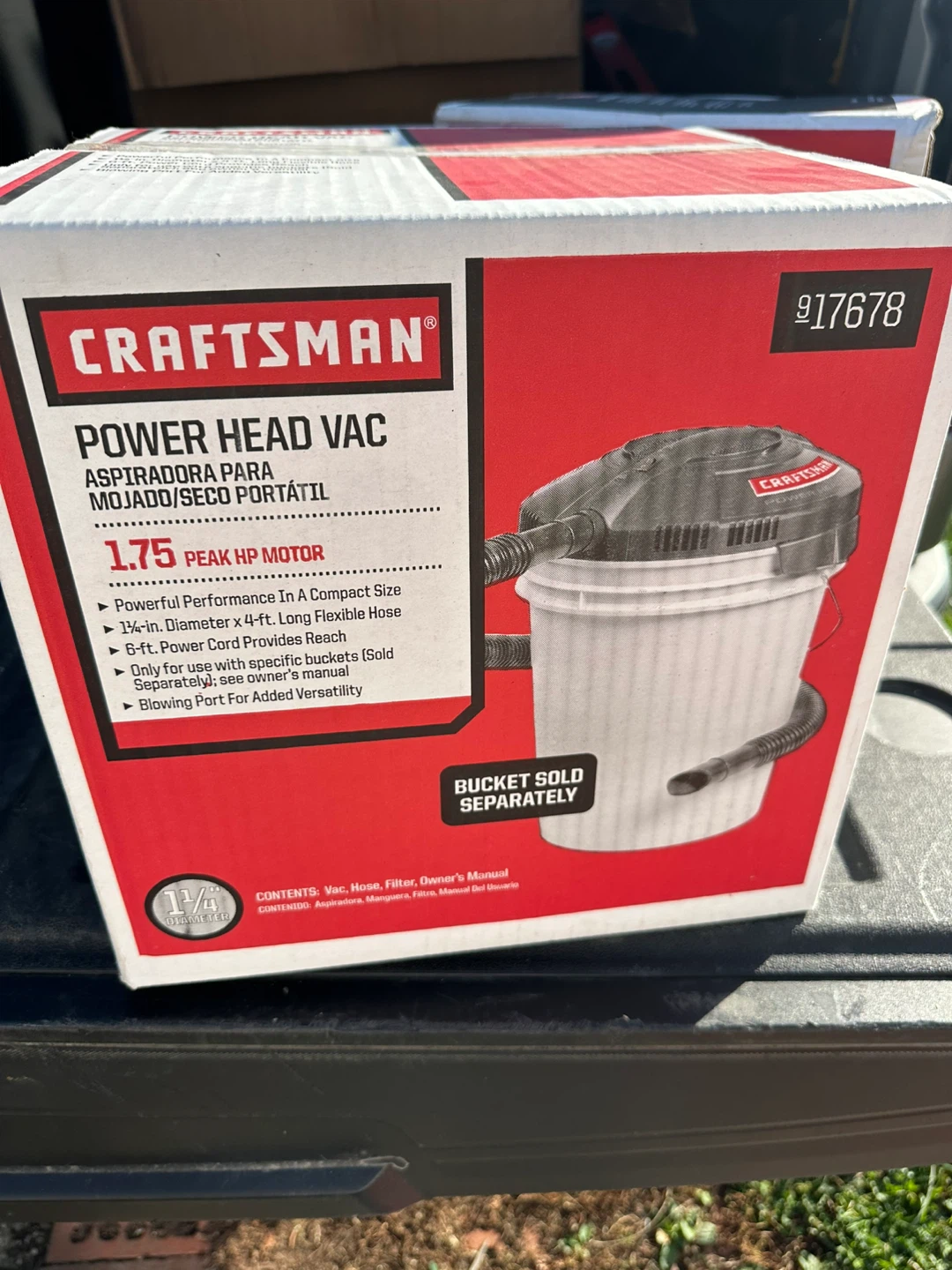 Craftsman Power Head Vac - New in Box!