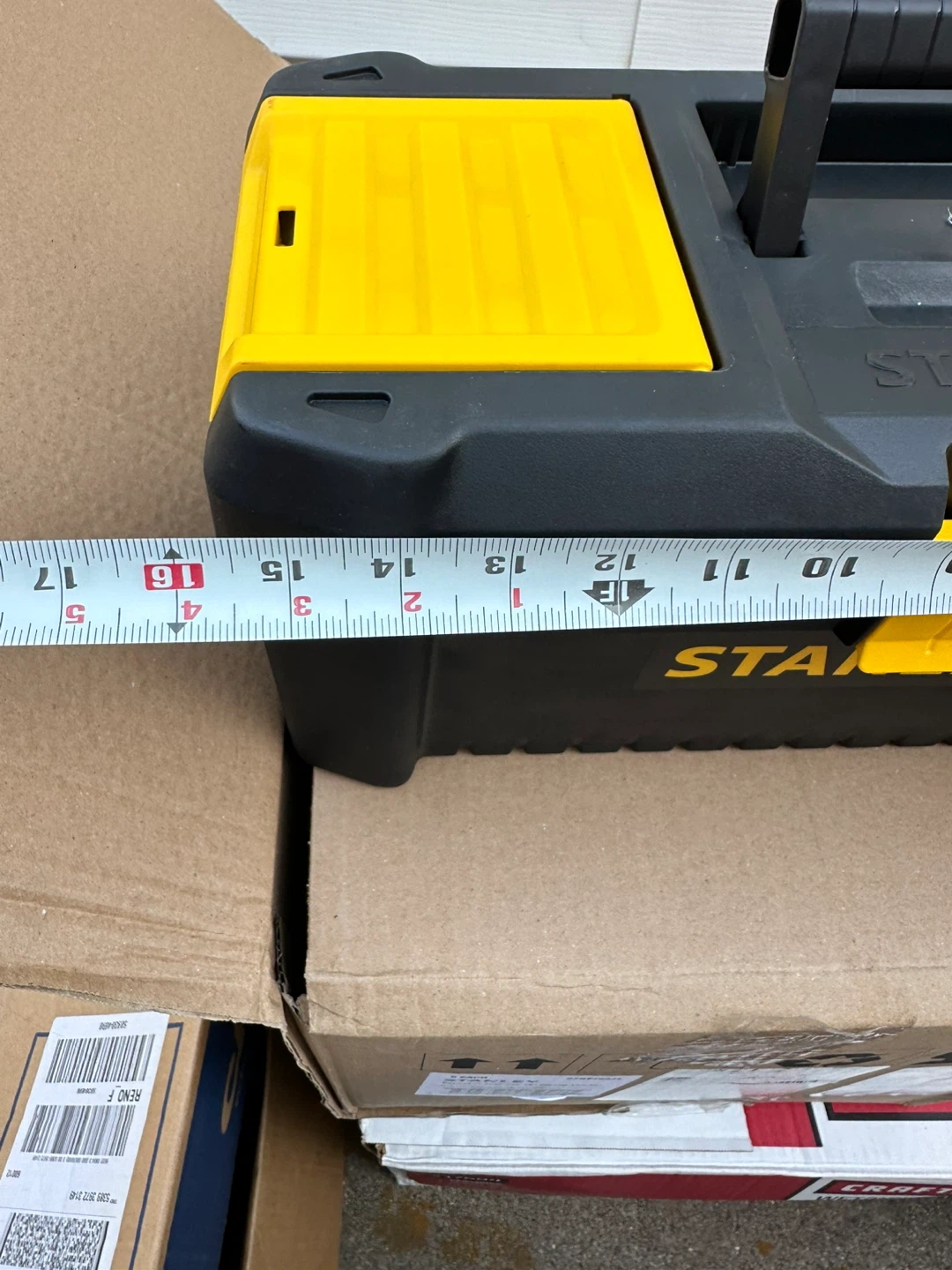 Stanley Tool Box - Black/Yellow - photo 4