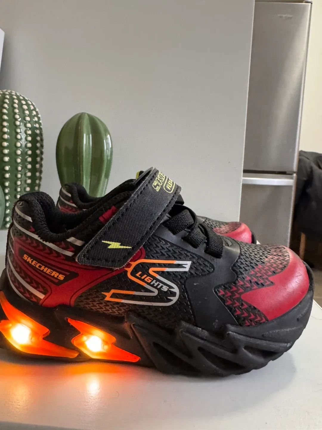 Skechers shoes S-Lights Toddler Size US 8 image indicator(2)