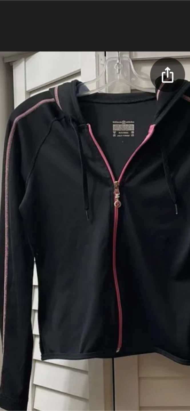 Lululemon Black Hoodie - Size 6-8 - photo 2