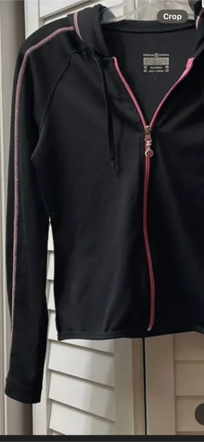 Lululemon Black Hoodie - Size 6-8