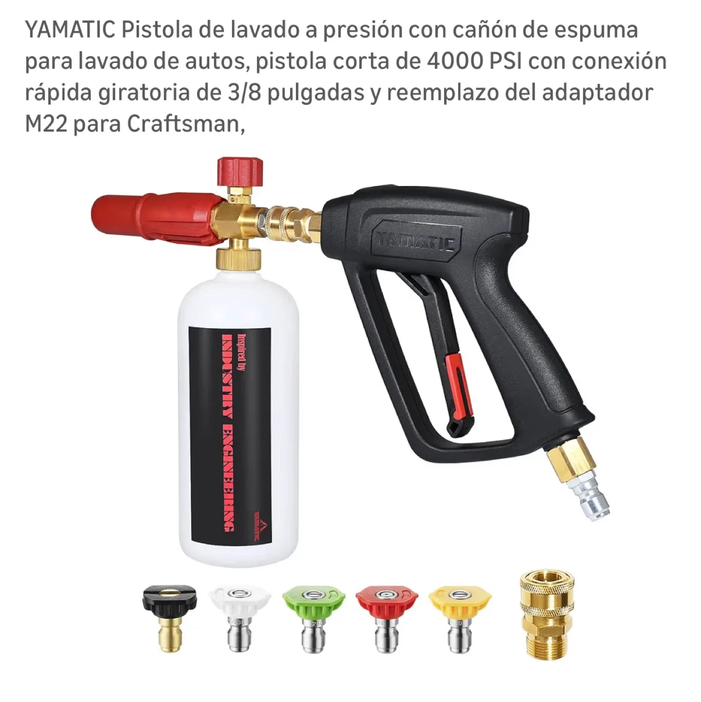YAMATIC 50 FT Pressure Washer Hose image indicator(3)