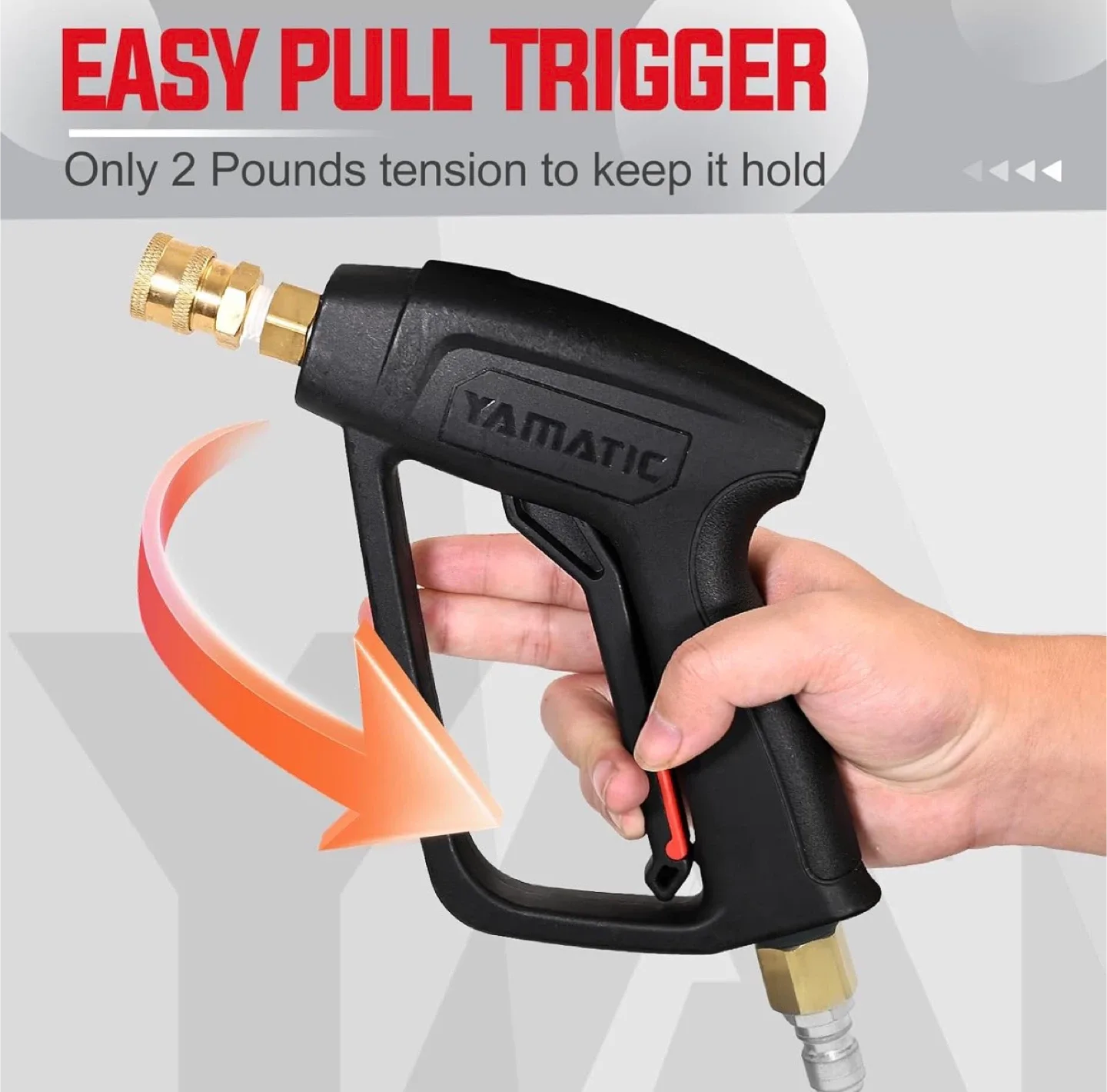 YAMATIC 50 FT Pressure Washer Hose image indicator(5)