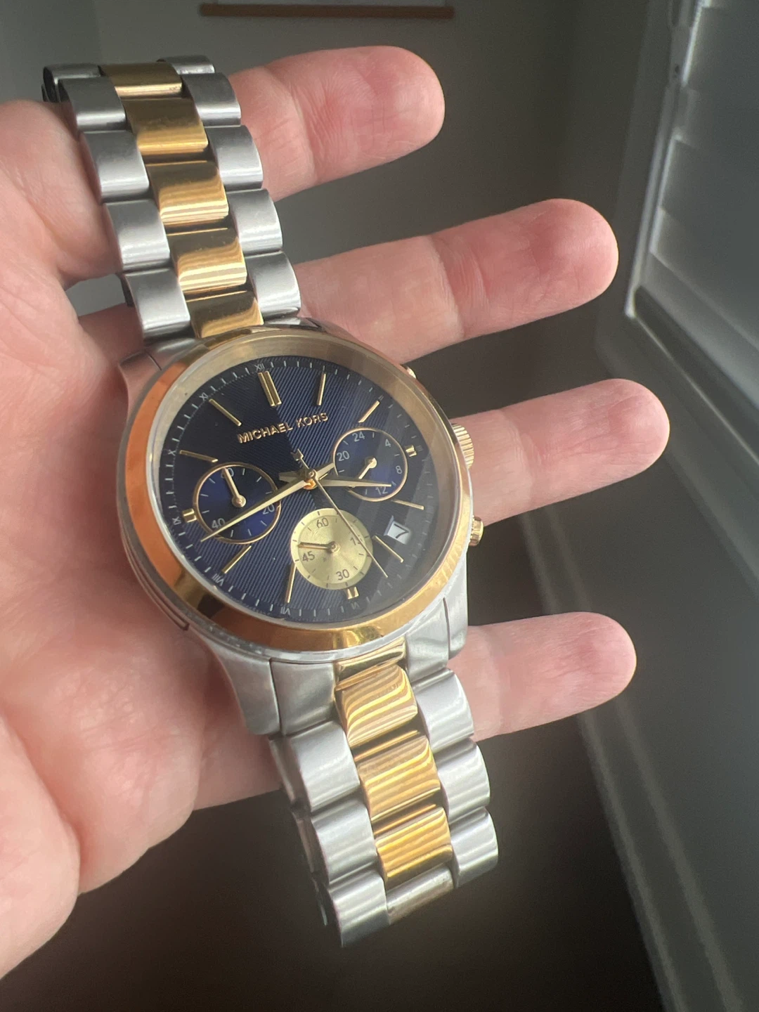 Michael Kors Two-Tone Chronograph Watch