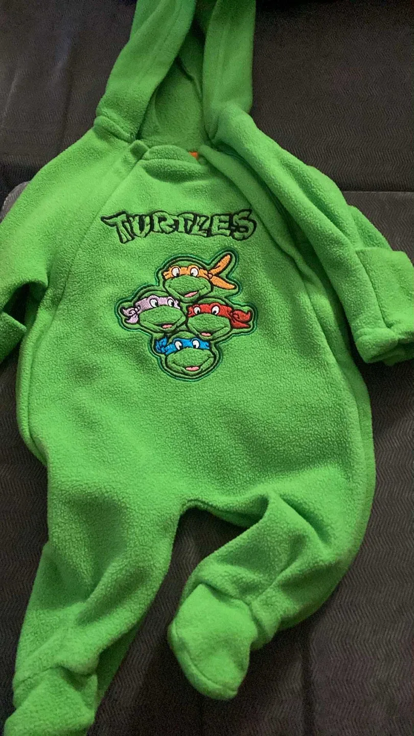 Teenage Mutant Ninja Turtles Fleece Bunting Suit thumbnail