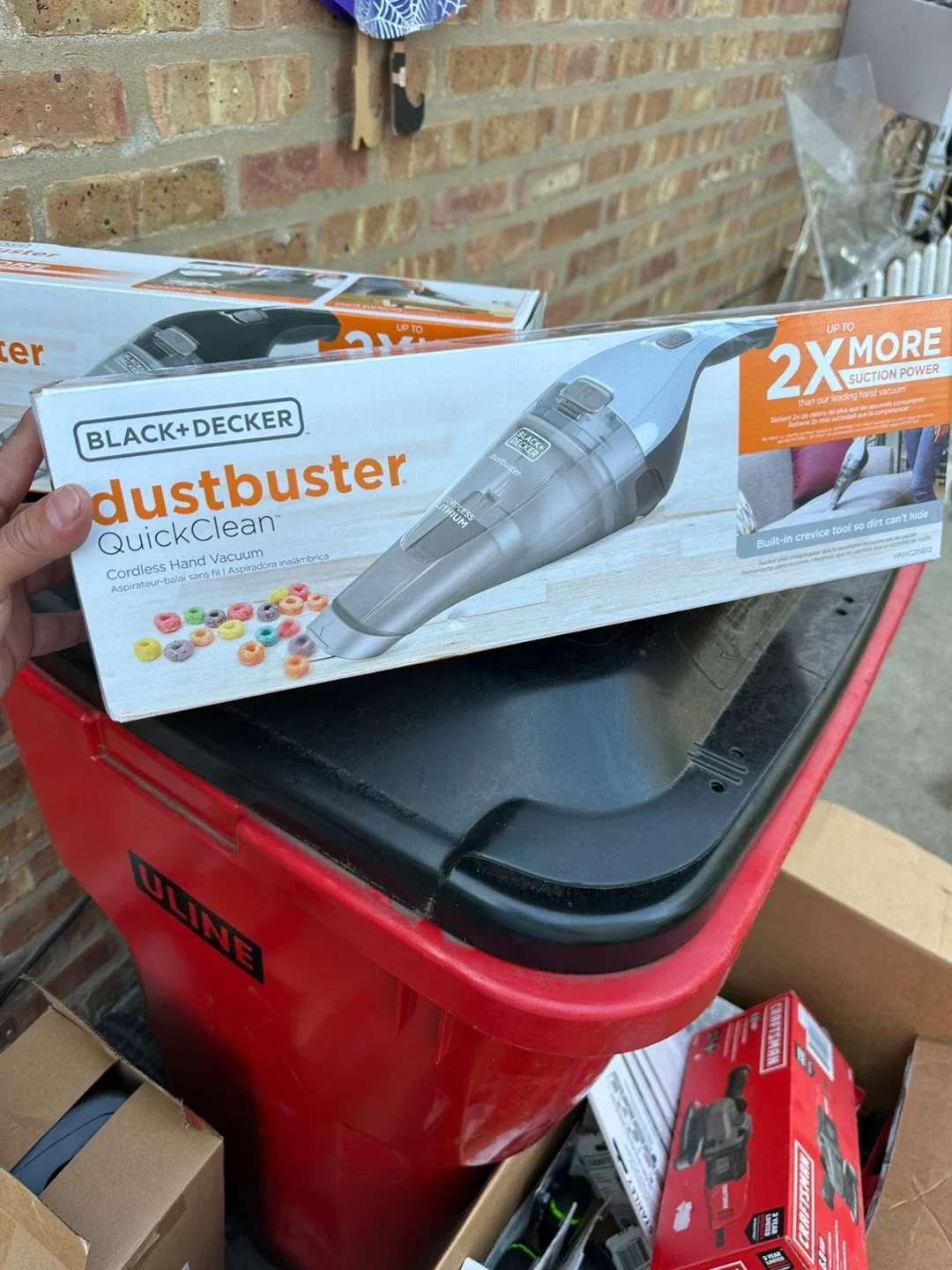 BLACK+DECKER dustbuster QuickClean Cordless Hand Vacuum thumbnail