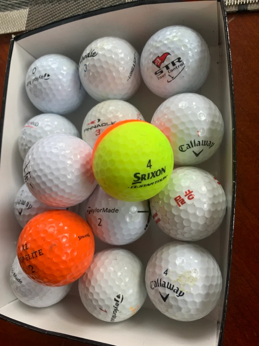 15 used golf balls (mixed brand) for $5 image indicator(4)