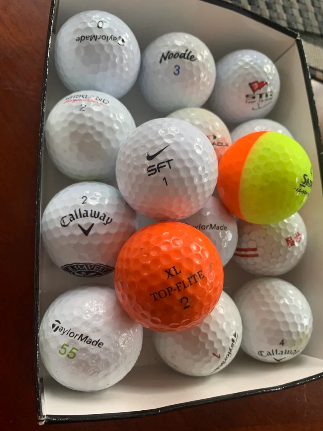 15 used golf balls (mixed brand) for $5 image indicator(3)