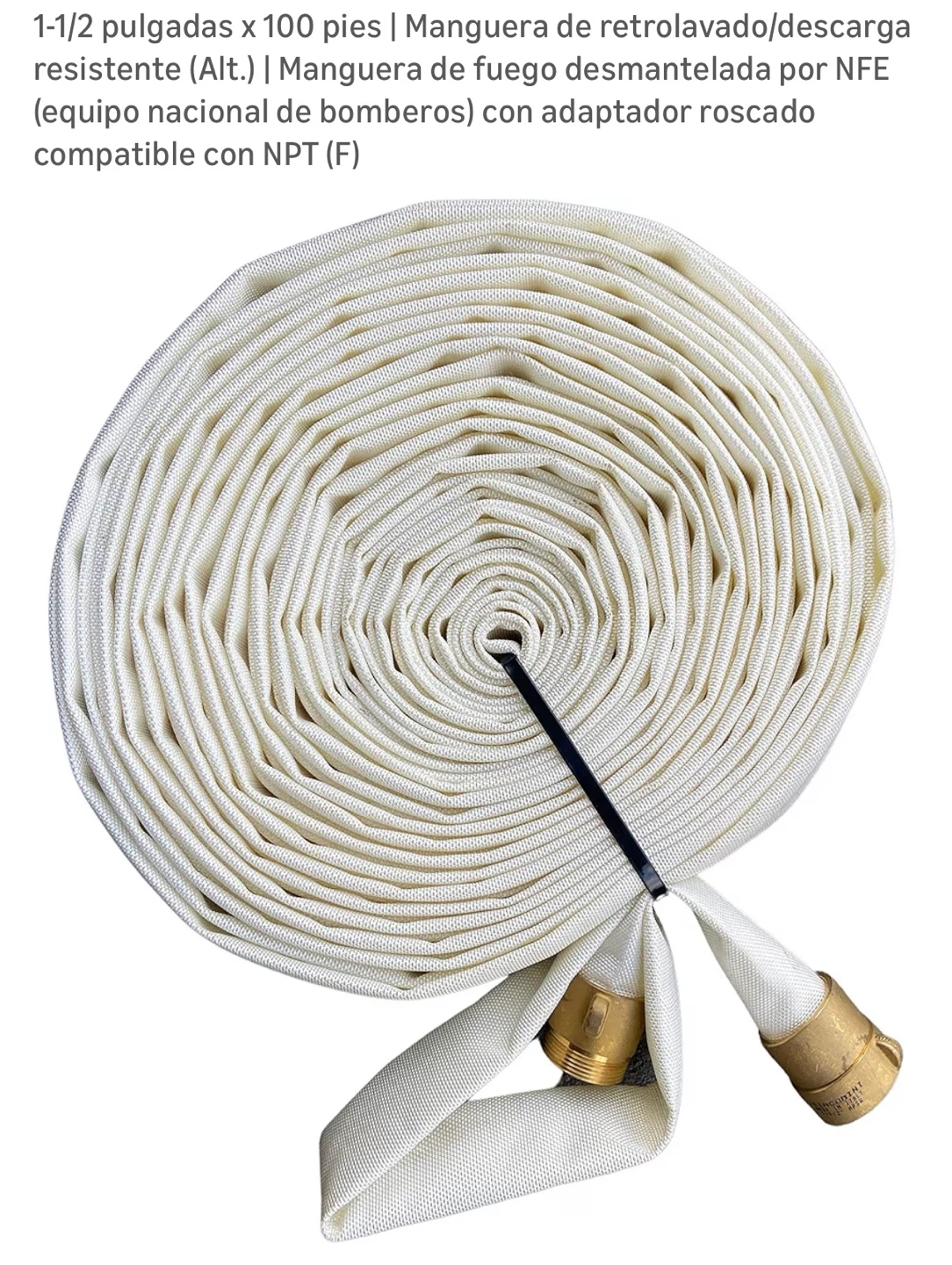Fire Hose & Nozzle