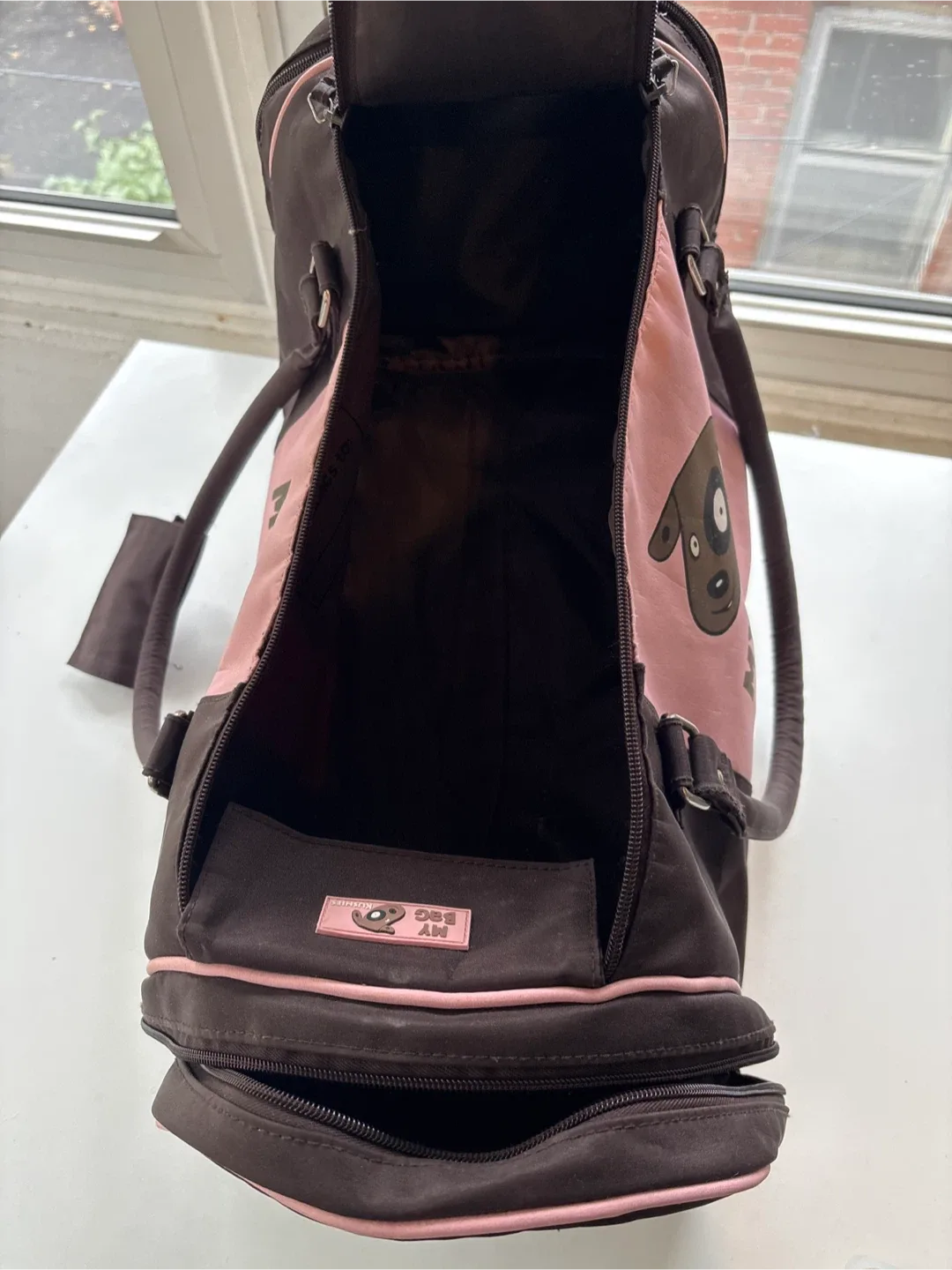 My Bag Dog Print Duffle Bag image indicator(3)