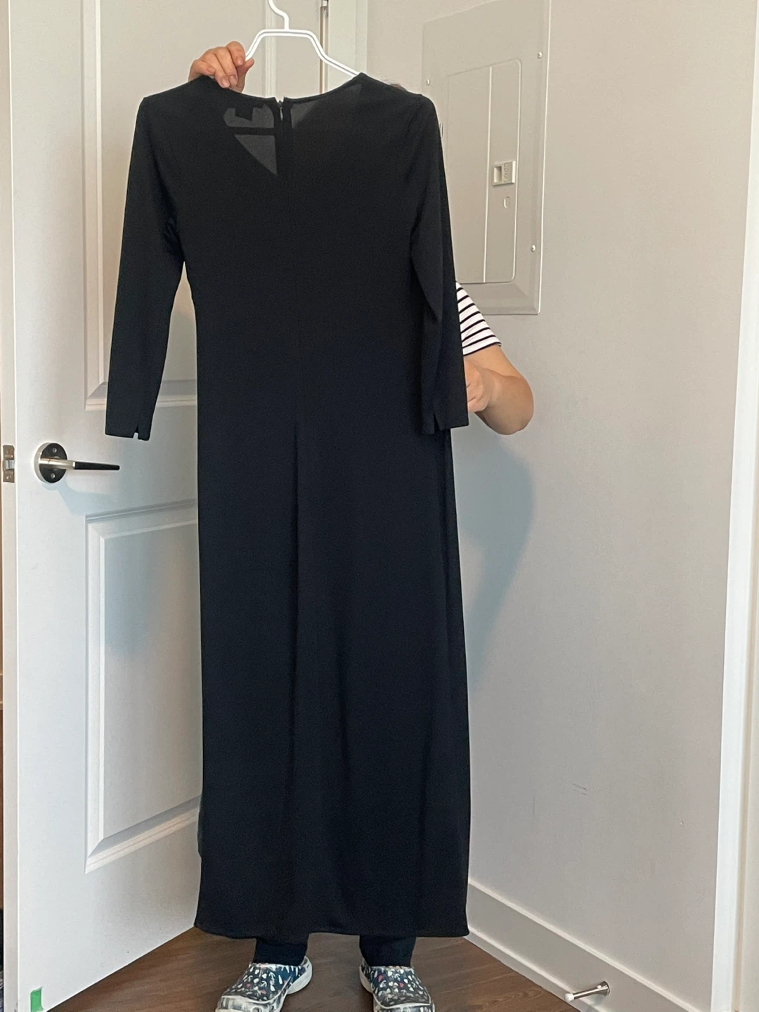 DKNY Black Wrap Dress - Size S - photo 2